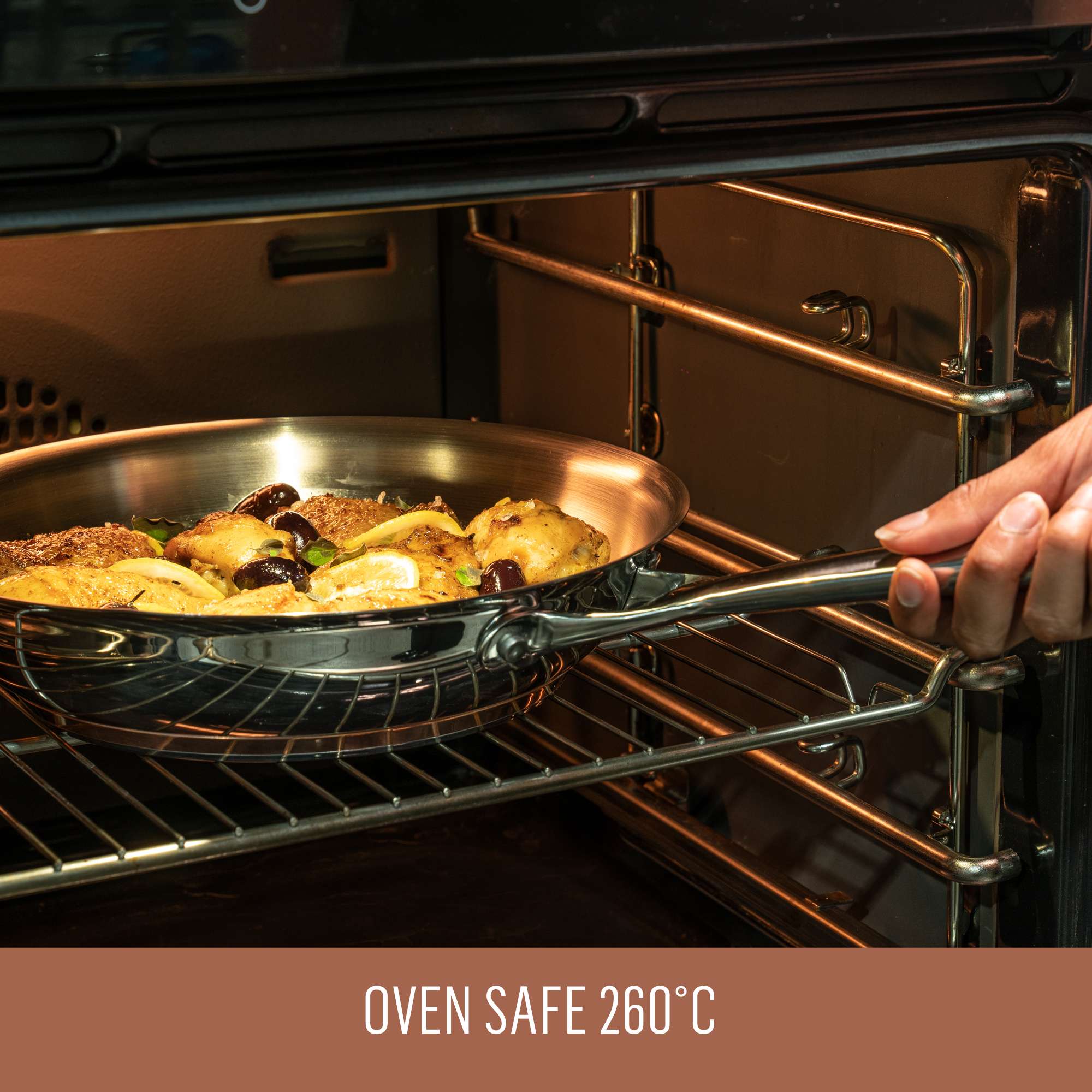 Essteele Per Vita - 14/16/18cm 3 Piece Covered Saucepan Set Cookware Essteele