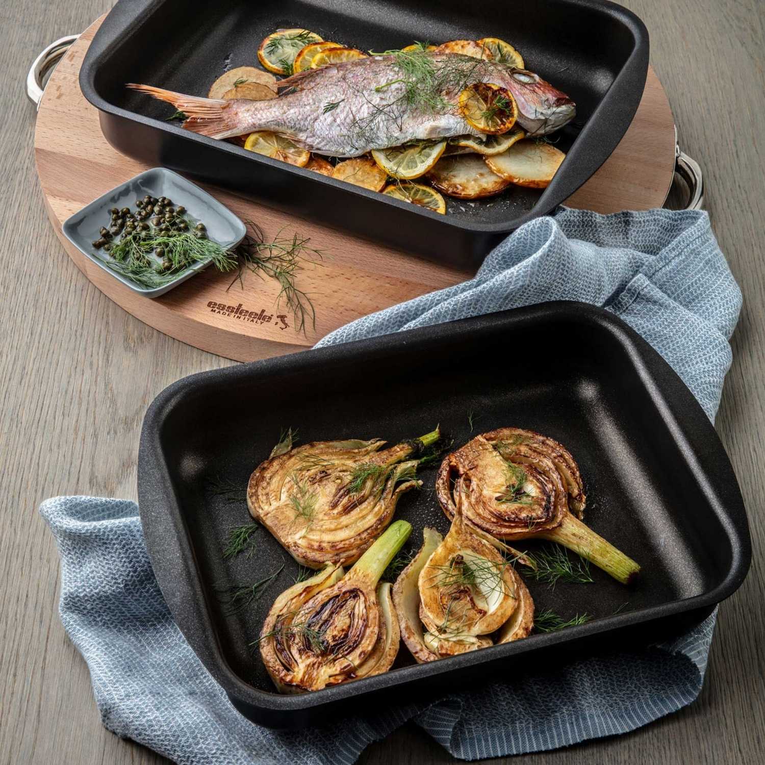 Essteele Twin Pack Roasters Cookware Essteele