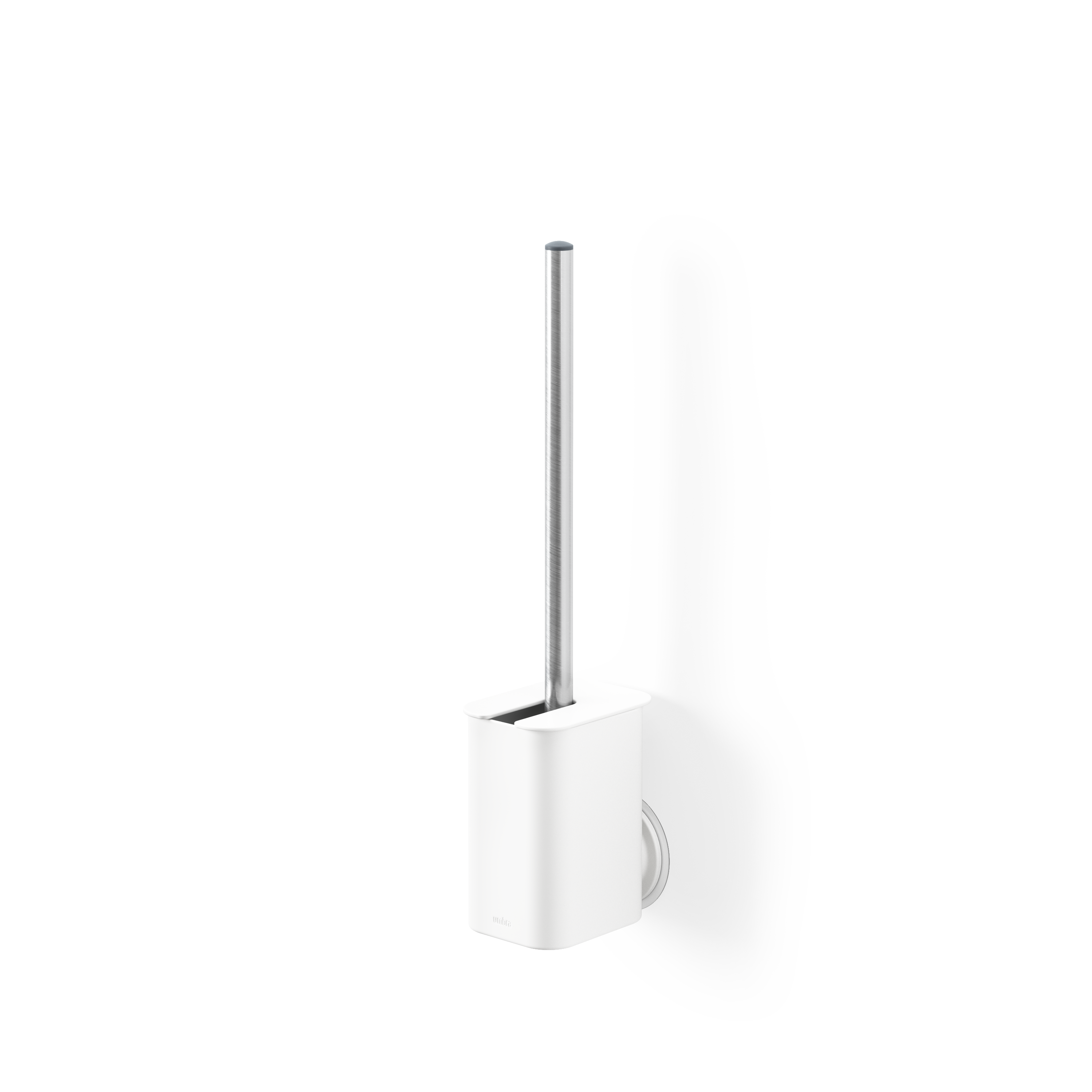 Flex Adhesive Toilet Brush - White Shower Storage UMBRA