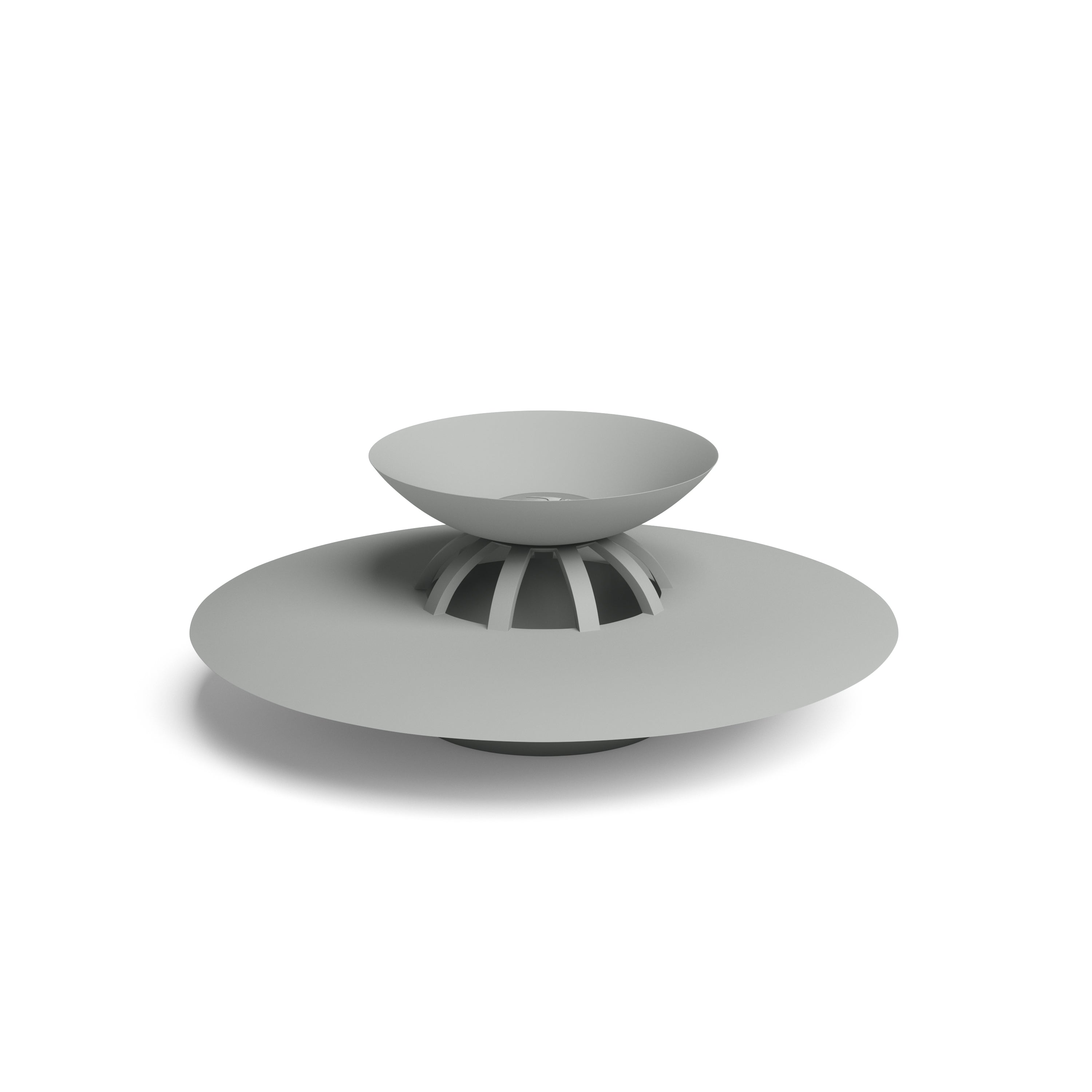 Flex Drain Stop & Hair Catcher - Grey Shower Accessories UMBRA