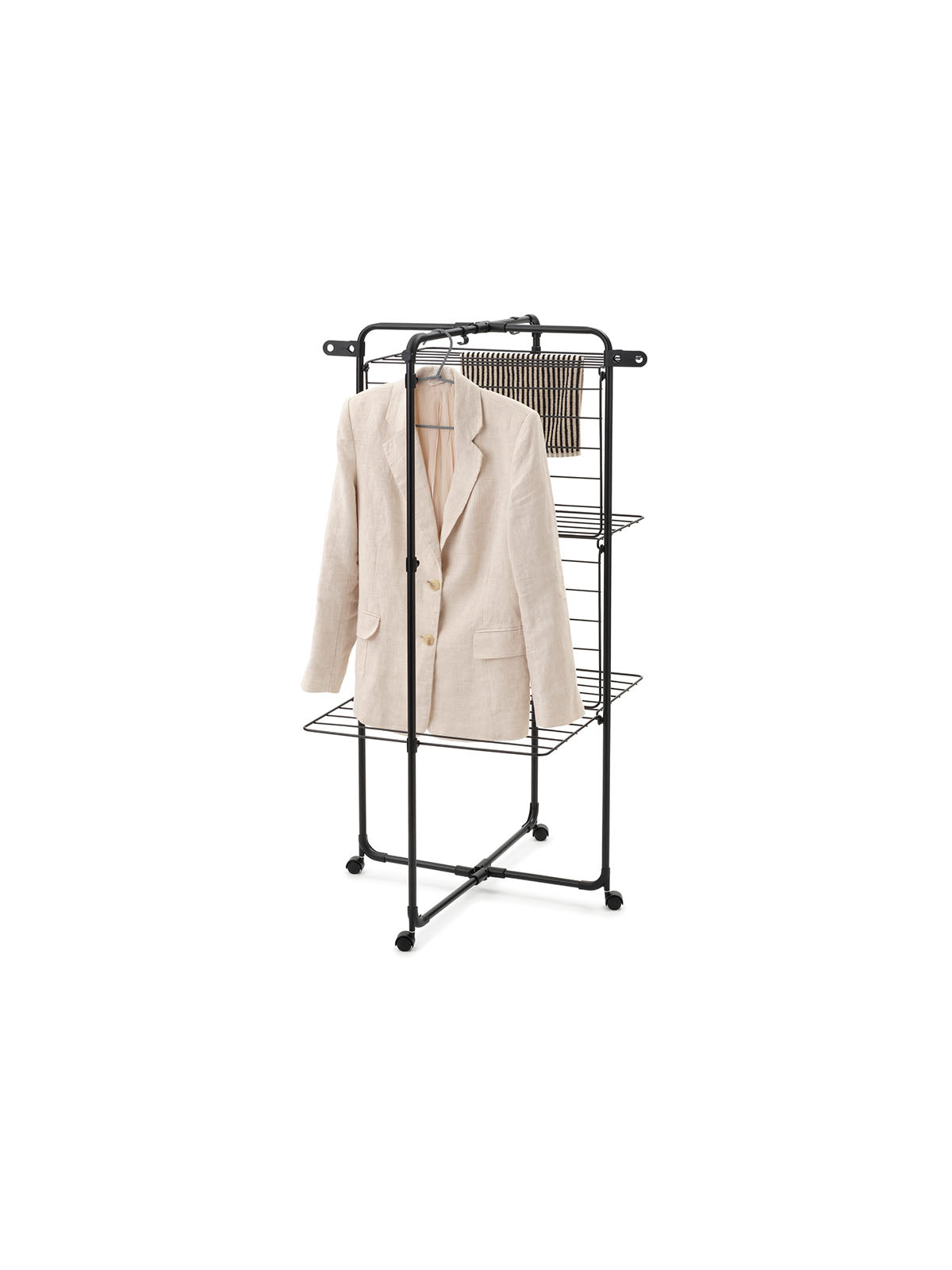 Brabantia HangOn Tower Drying Rack 23m - Matt Black