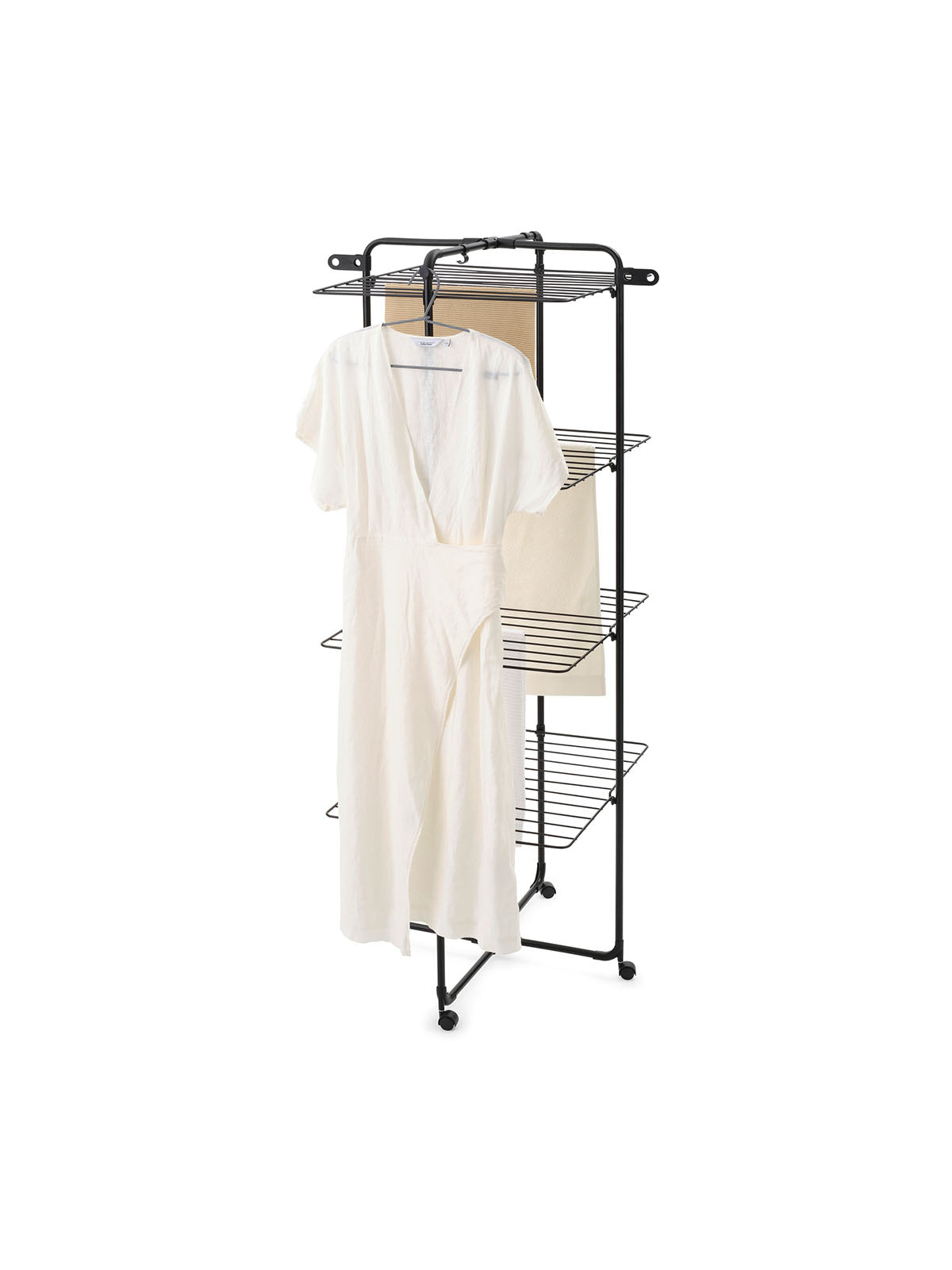 Brabantia HangOn Tower Drying Rack 30m - Matt Black