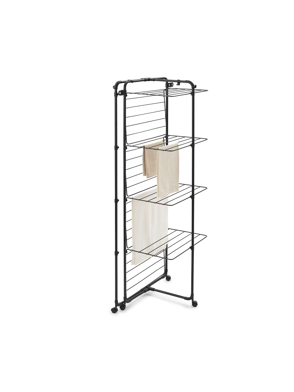 Brabantia HangOn Tower Drying Rack 30m - Matt Black