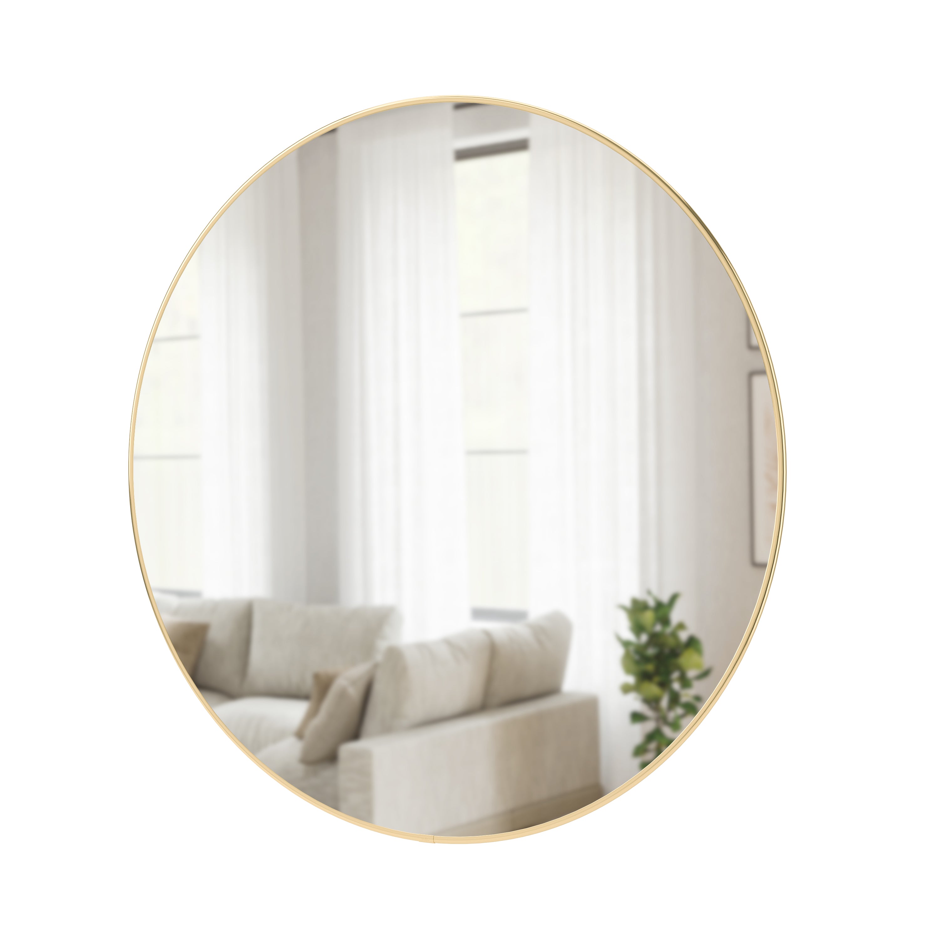 Hubba Mirror - Brass Mirror UMBRA