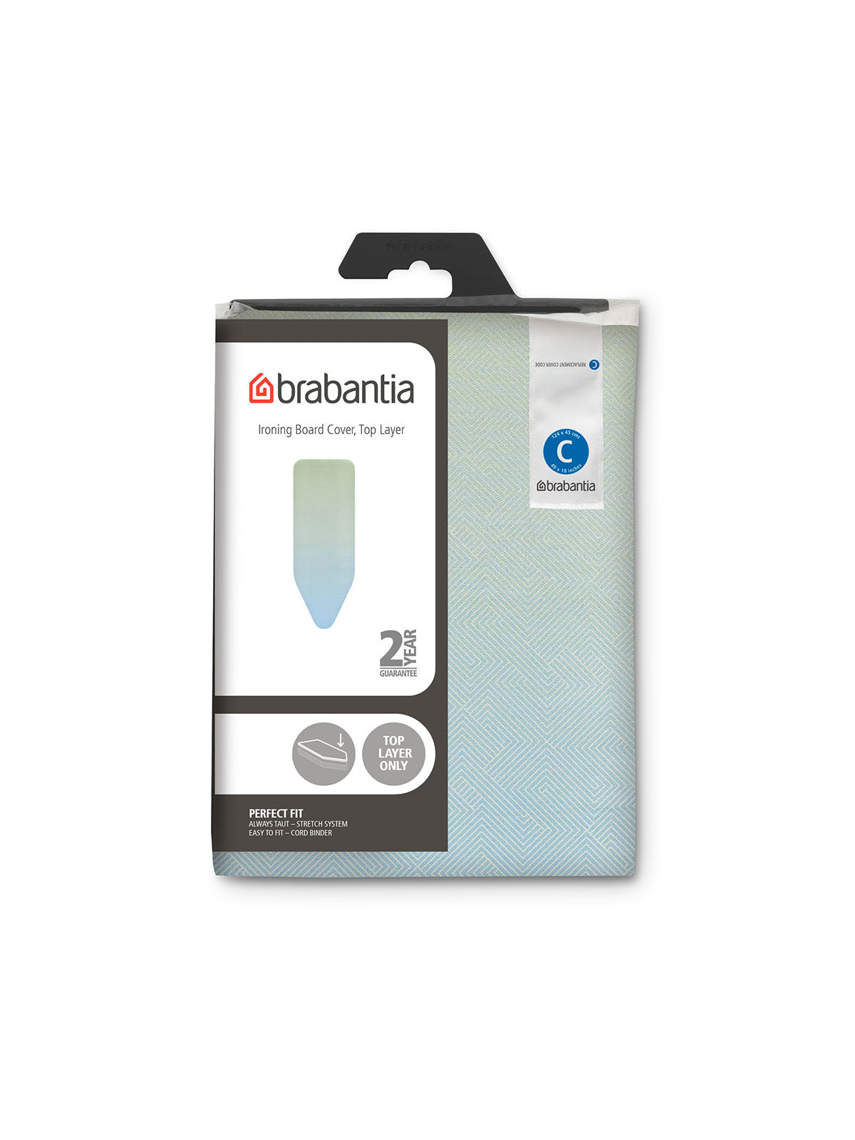 Brabantia Ironing Board Cover C - Soothing Sea