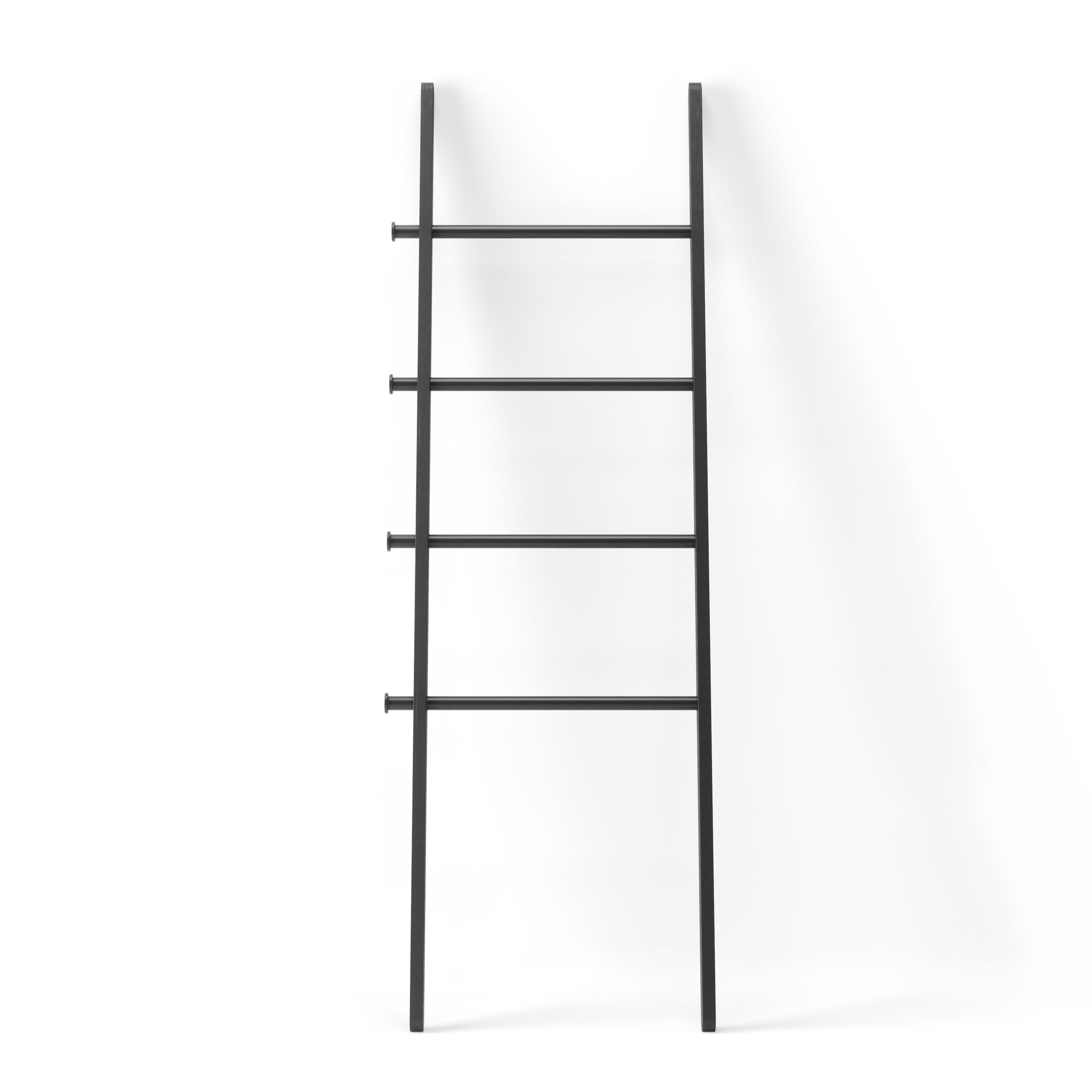 Leana Ladder Rack - Black Furniture UMBRA