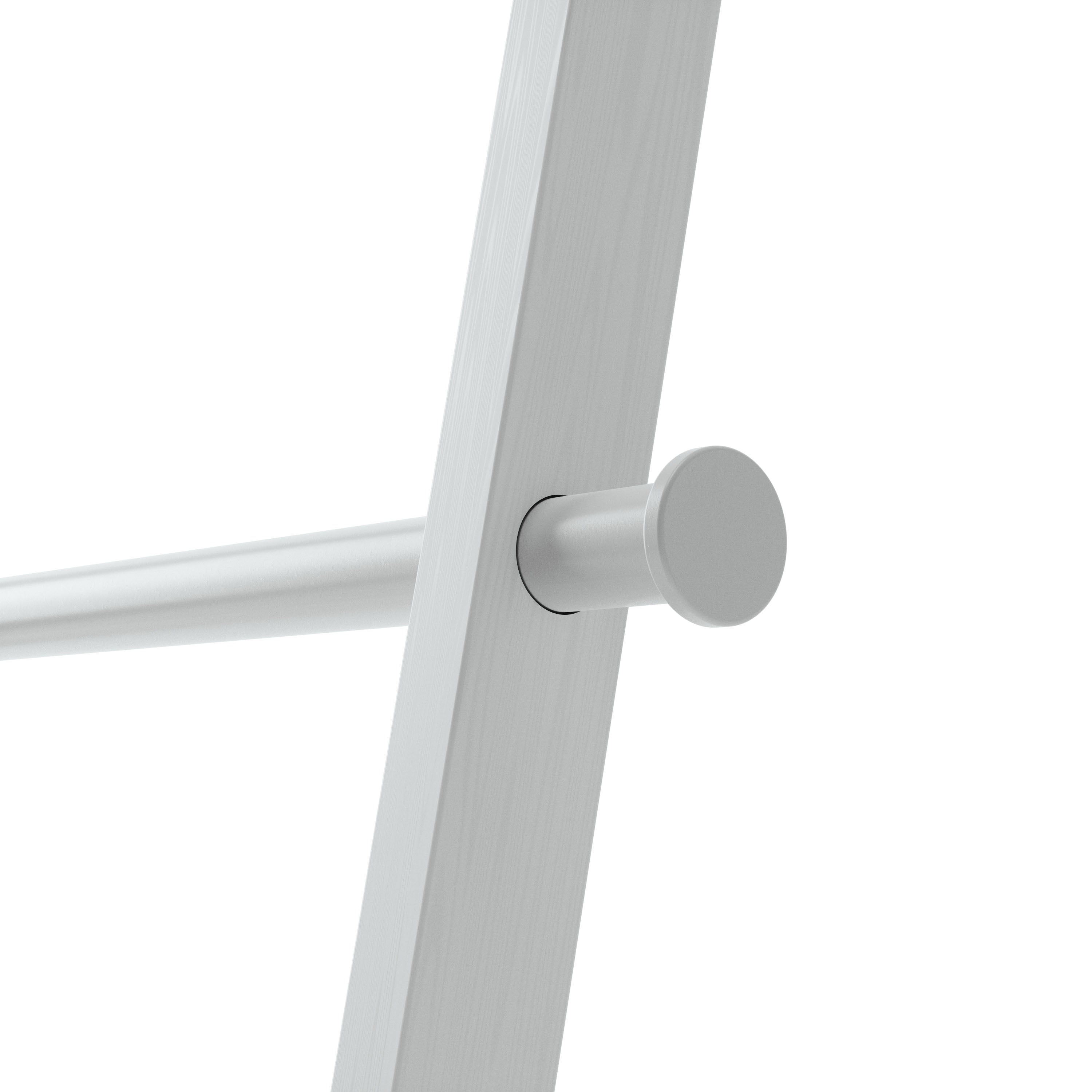 Leana Ladder Rack - White Furniture UMBRA