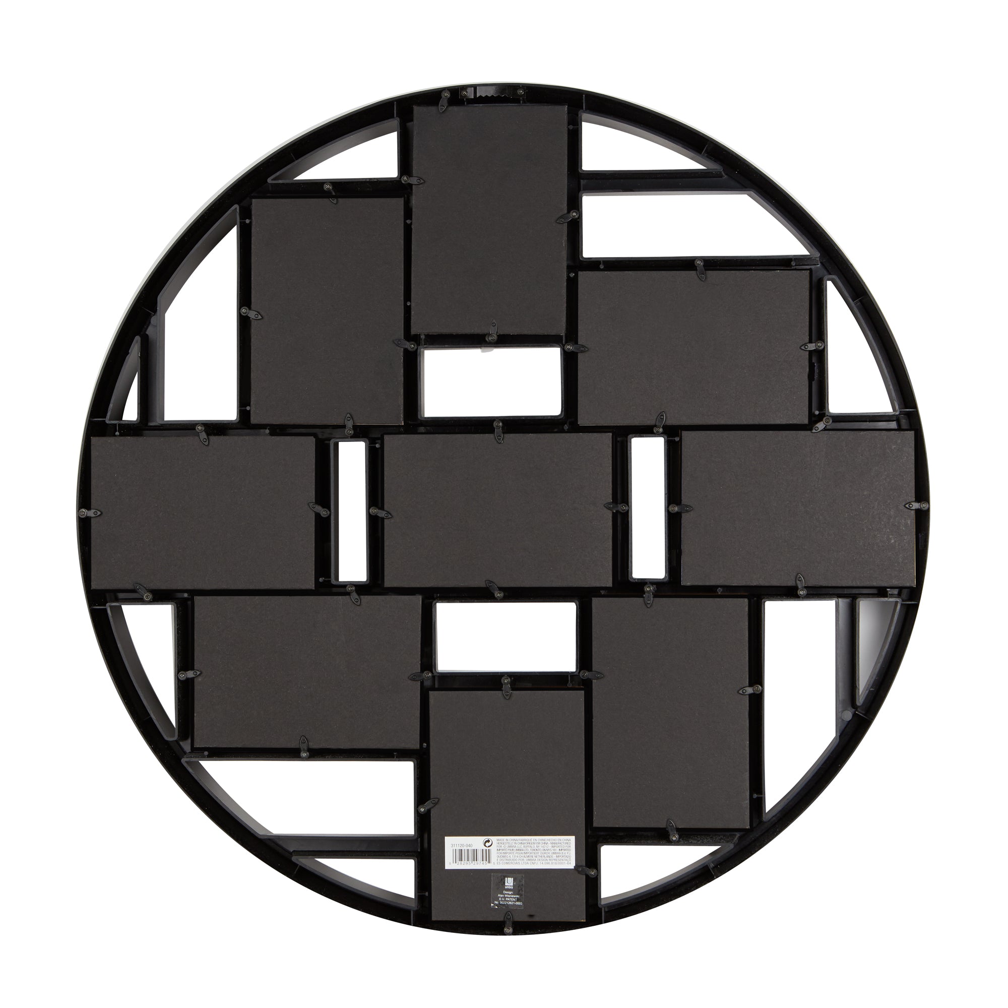 Luna Photo Display - Black Photo Frame UMBRA