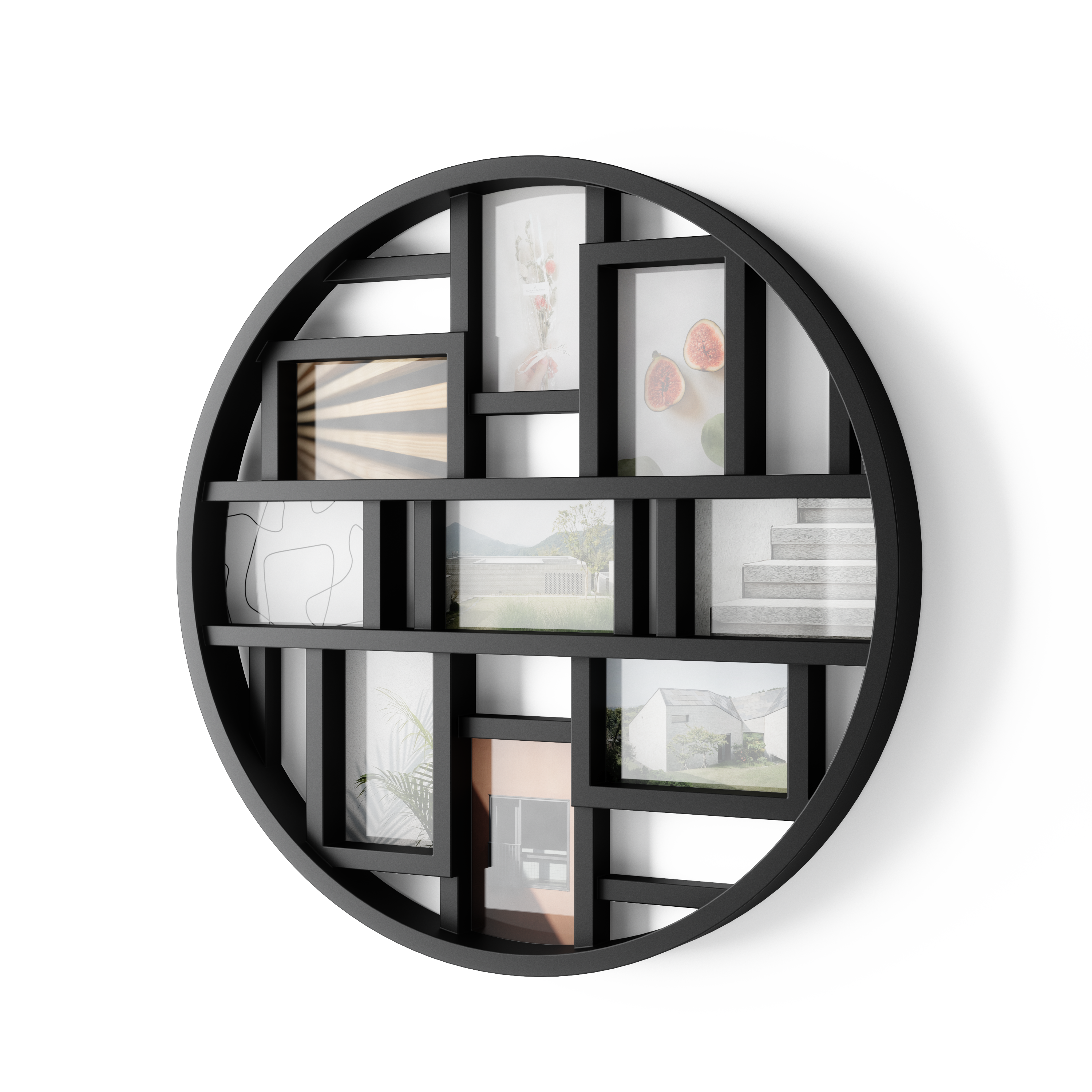 Luna Photo Display - Black Photo Frame UMBRA