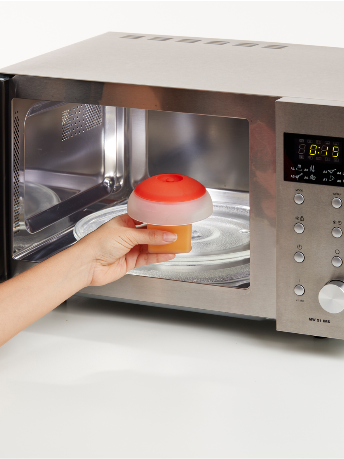 Lekue Microwave Egg Cup Set of 2 - Red