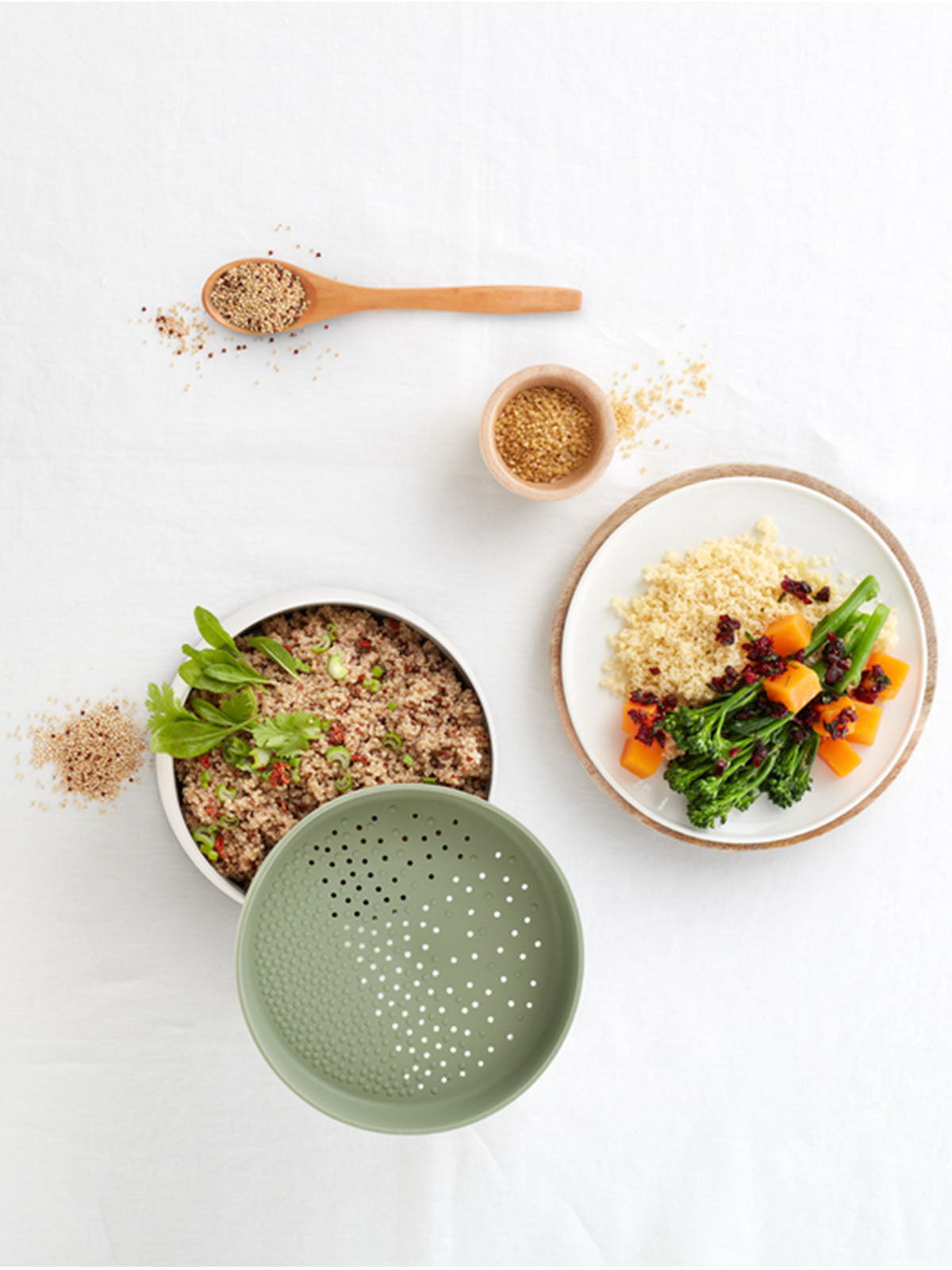 Microwave Quick Quinoa & Rice Cooker