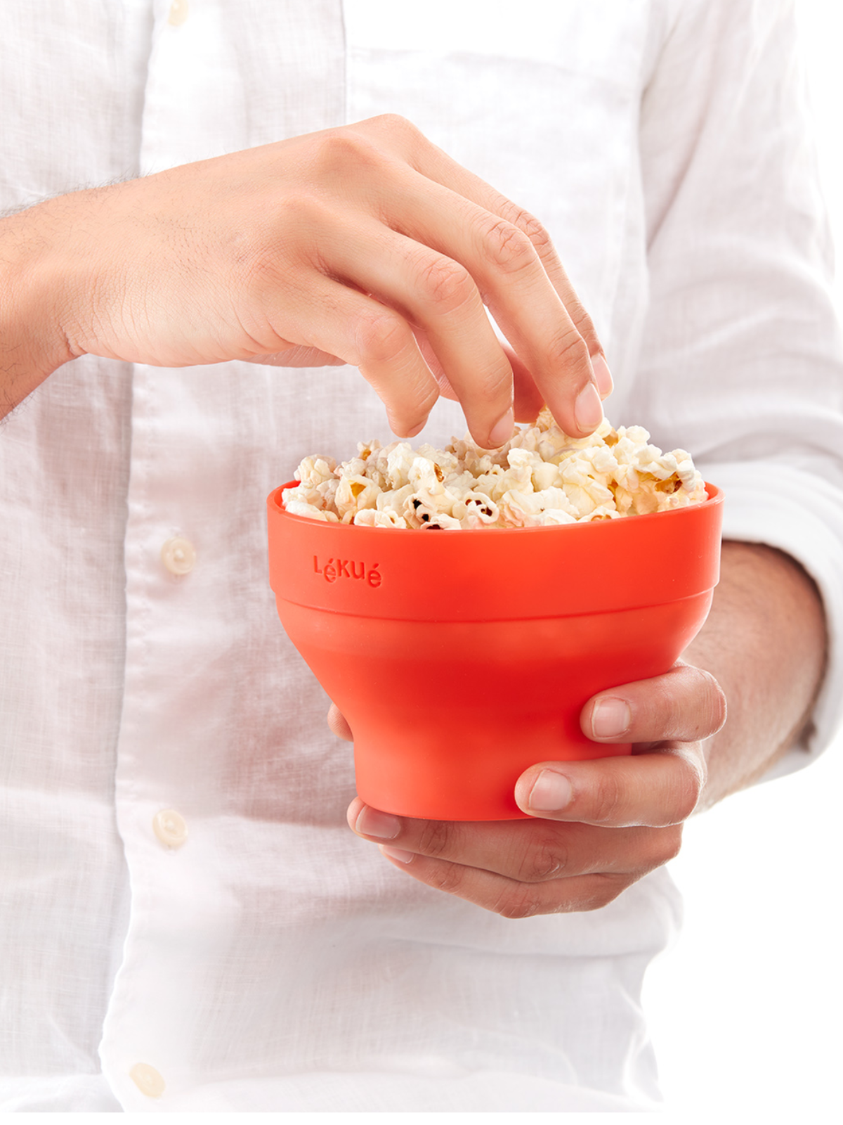 Lekue Microwave Popcorn Maker Mini