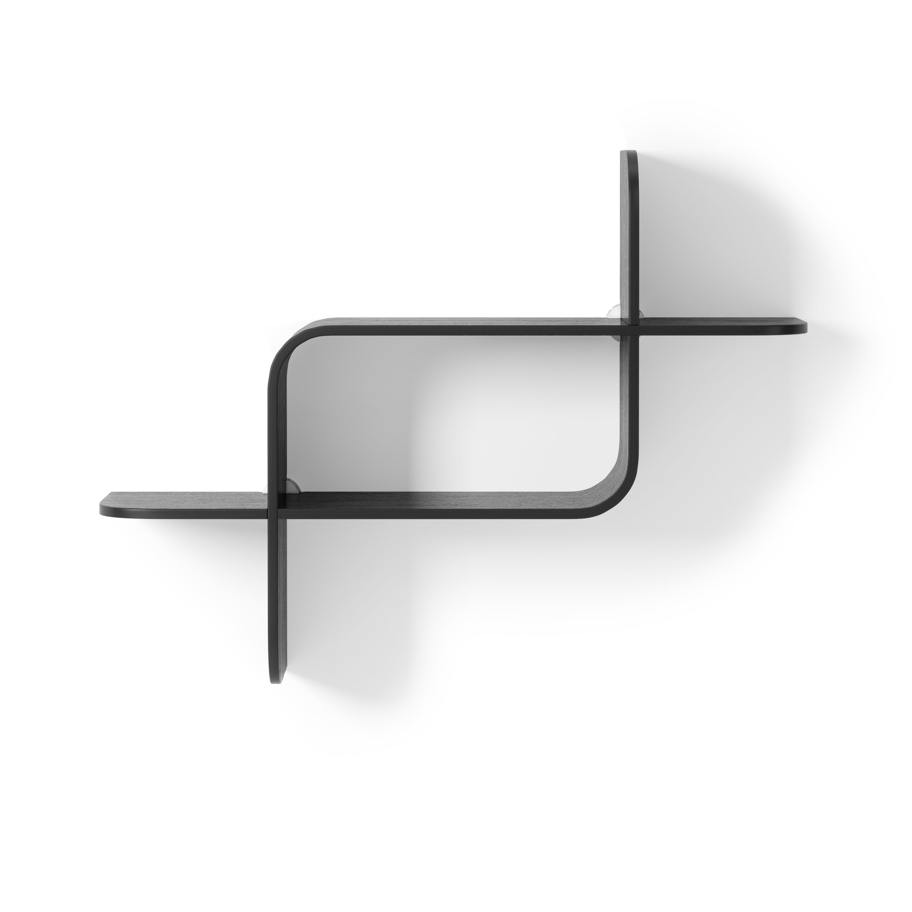 Montage Shelf - Black Wall Shelf UMBRA