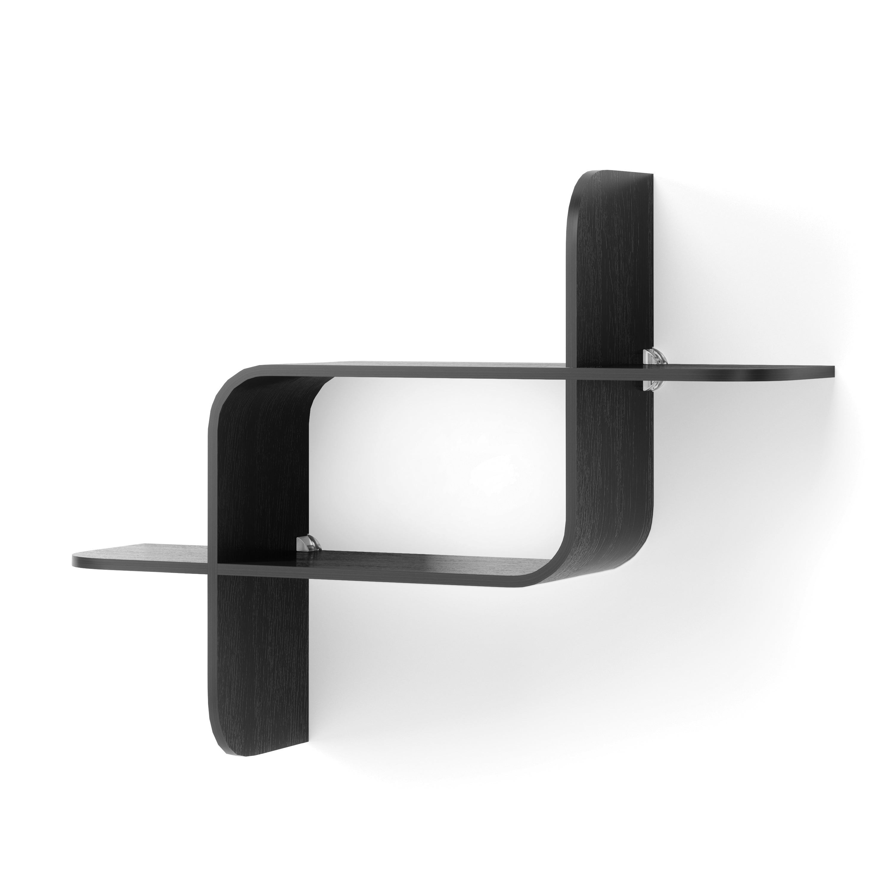 Montage Shelf - Black Wall Shelf UMBRA