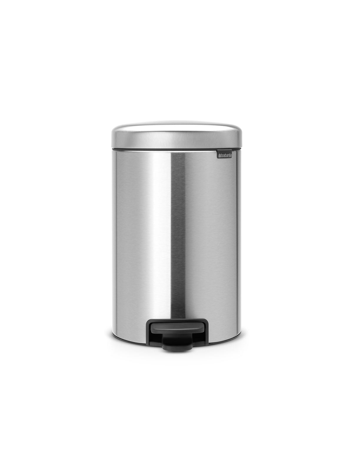 Brabantia Newicon Pedal Bin - 12L Matt Steel Fingerprint Proof