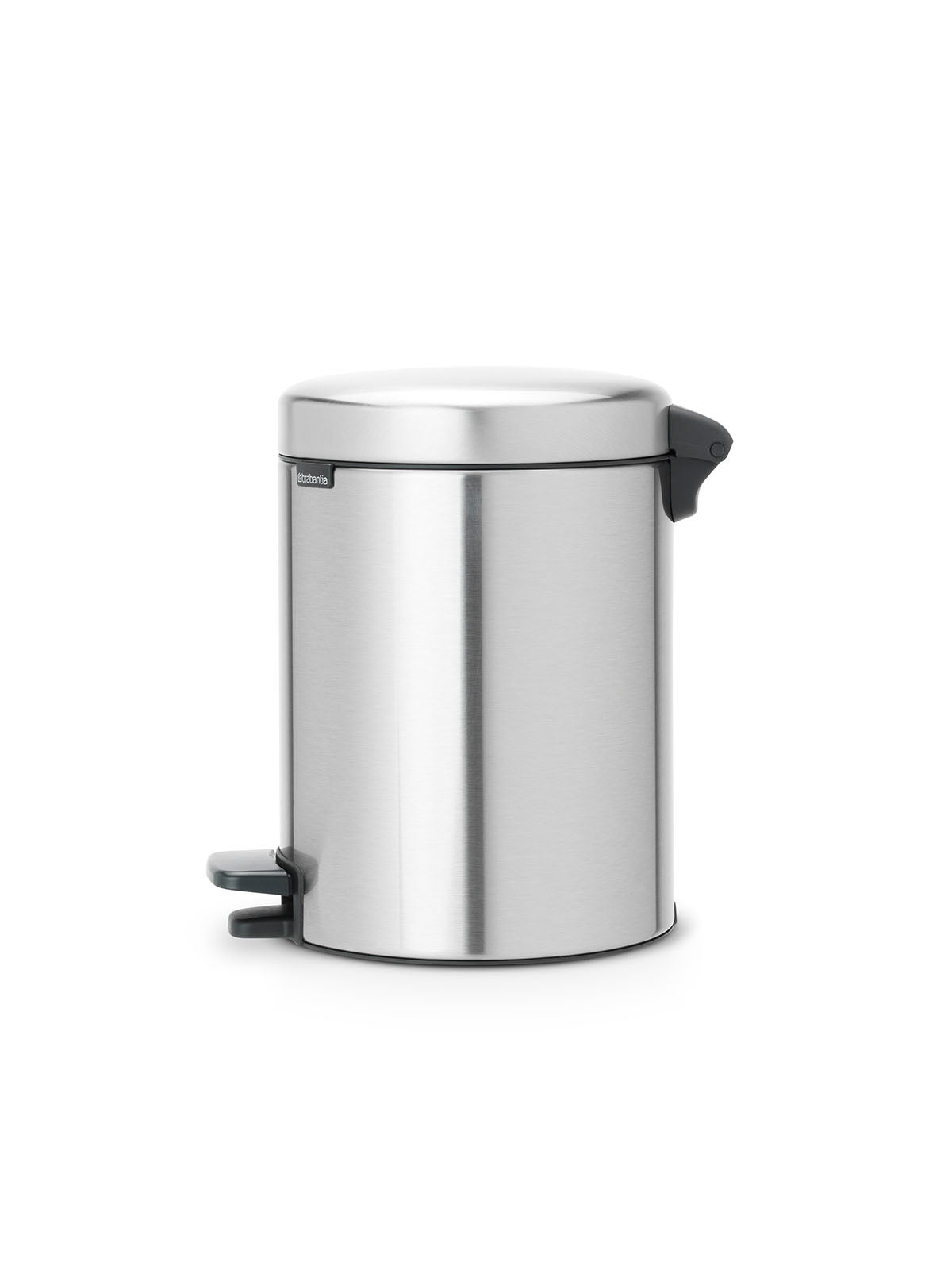 Brabantia Newicon Pedal Bin - 5L Matt Steel Fingerprint Proof