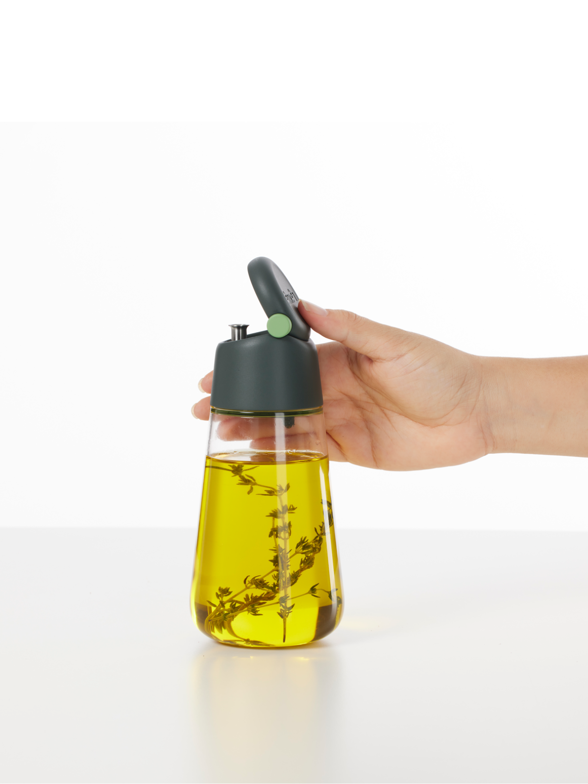 Lekue Oil Dispenser 400ml - Grey