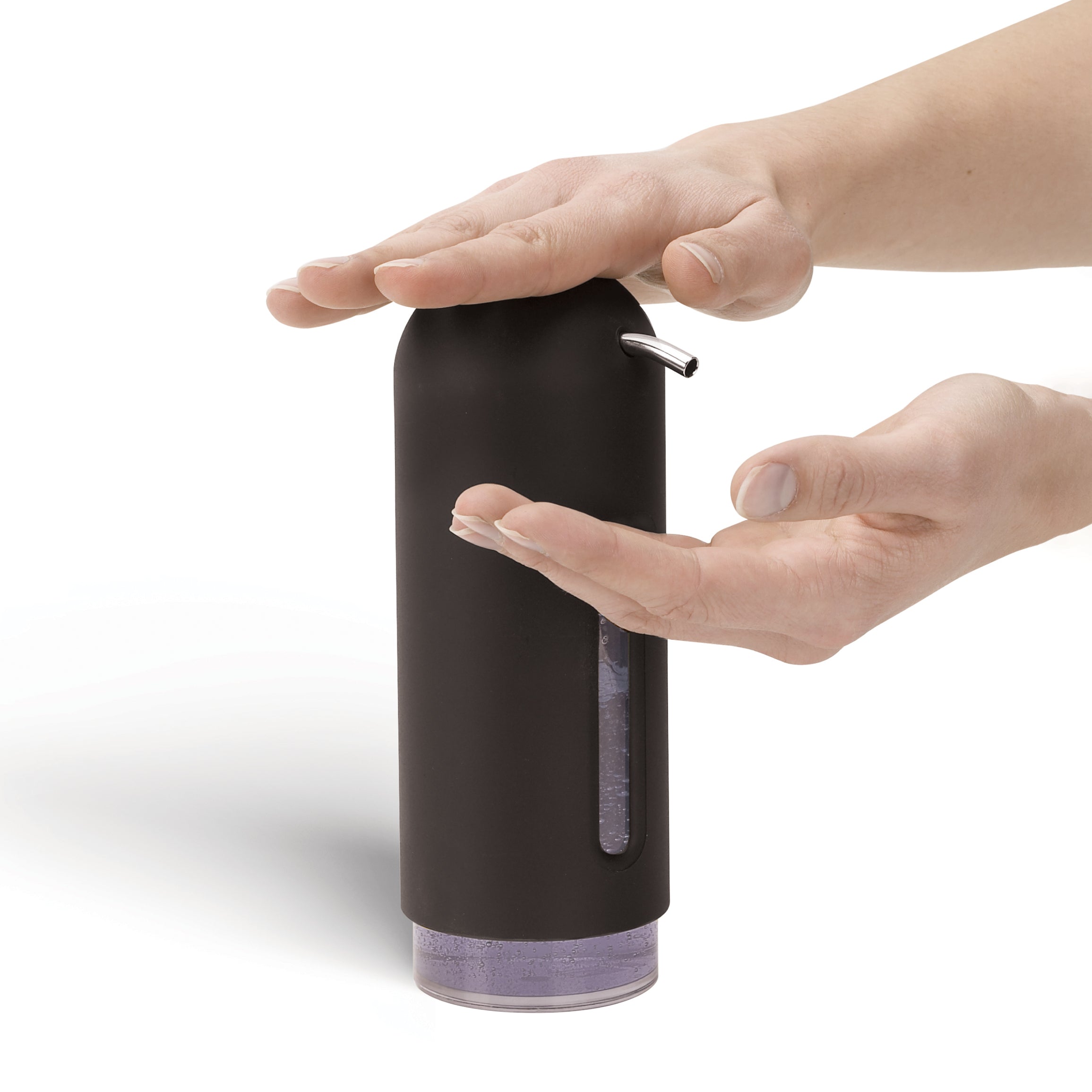 Penguin Soap Pump - Black Soap Dispenser UMBRA