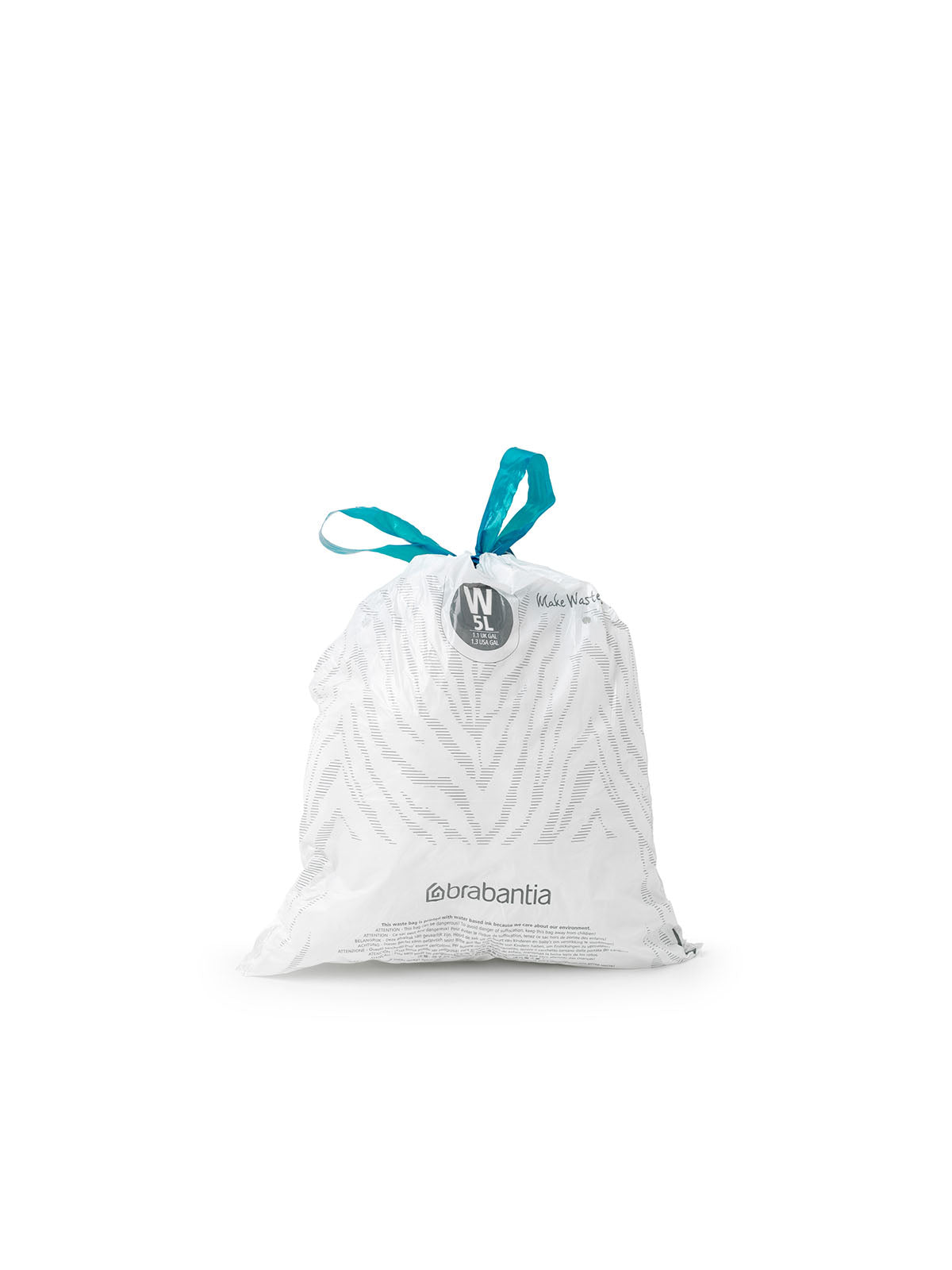 Brabantia PerfectFit Bags W - 5L Pack of 40
