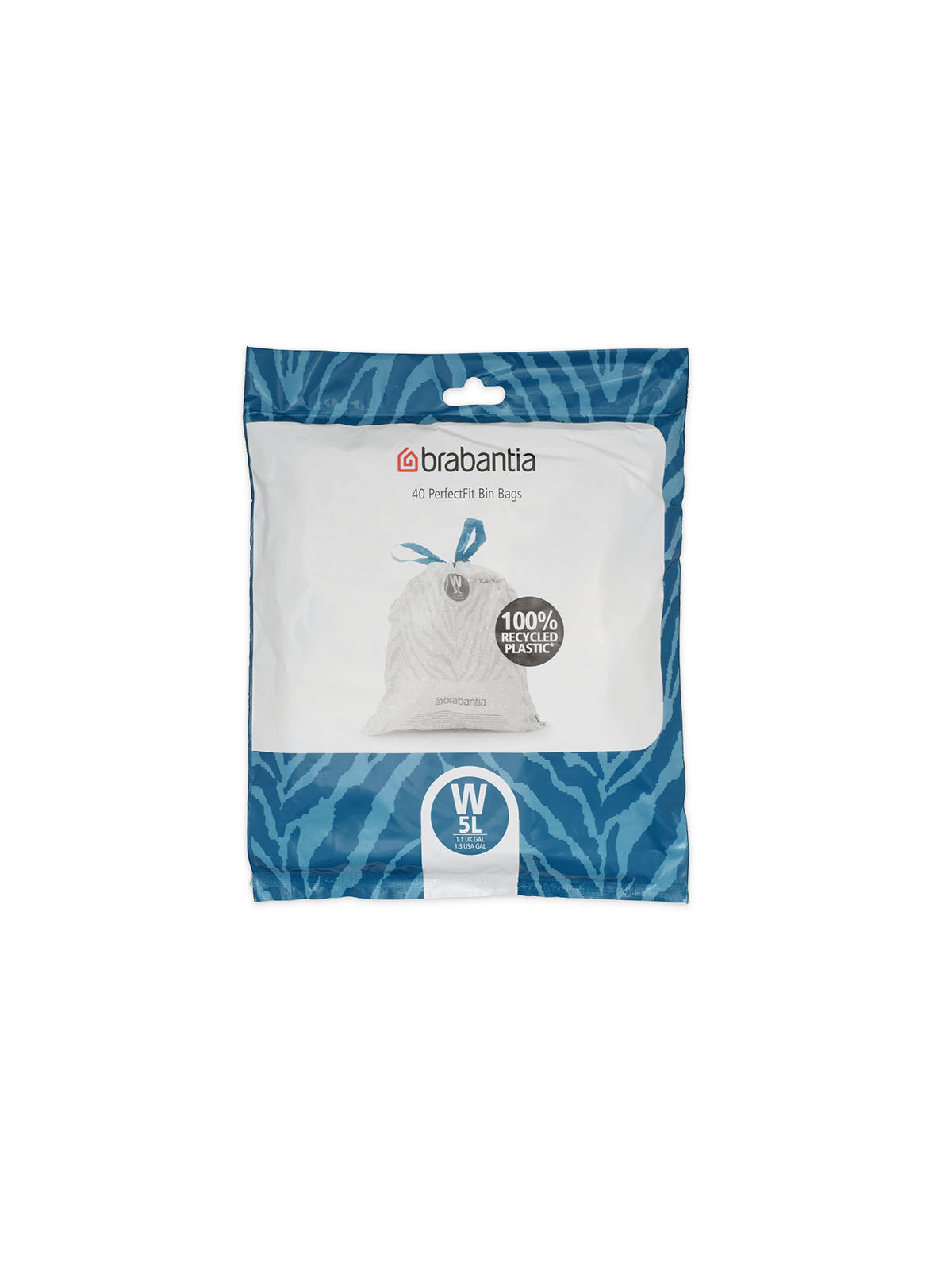 Brabantia PerfectFit Bags W - 5L Pack of 40