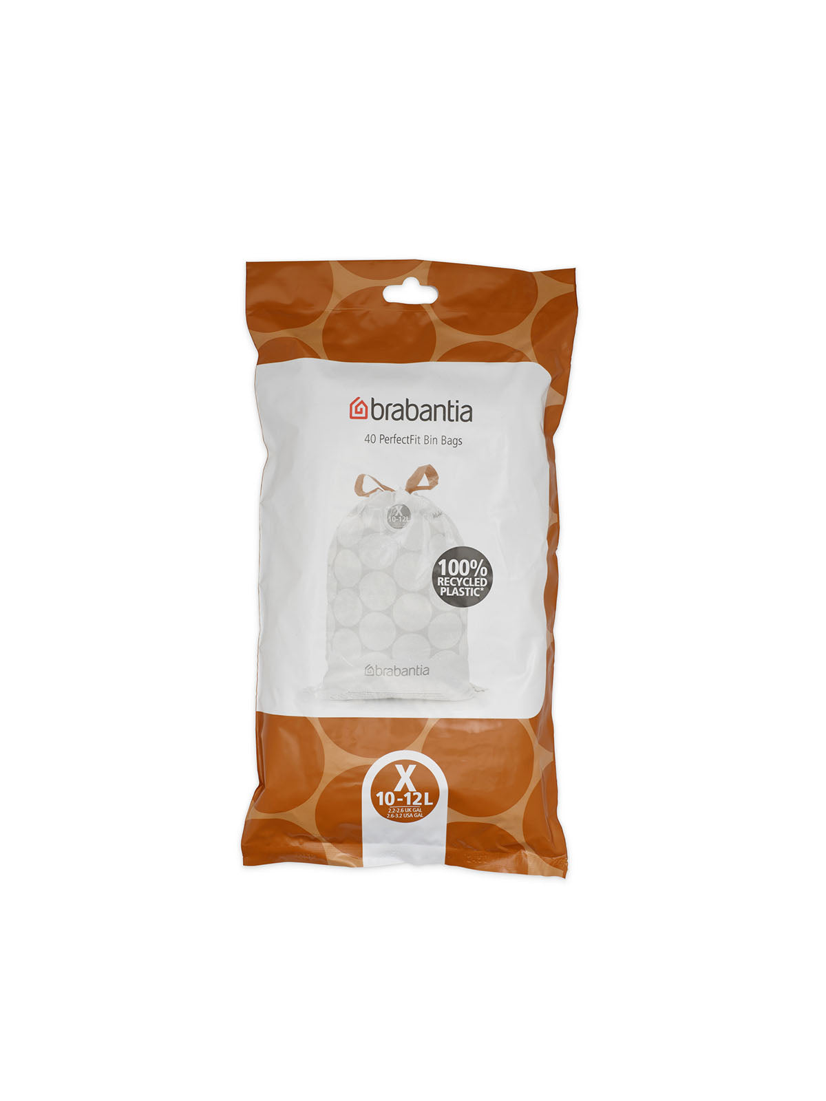 Brabantia PerfectFit Bags X - 10-12L Pack of 40