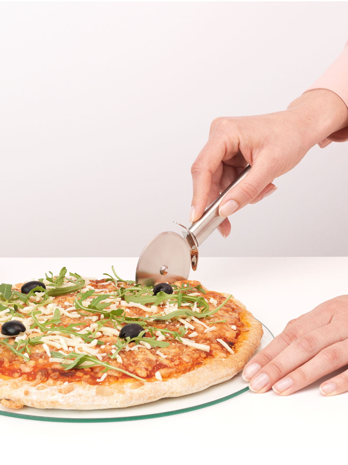 Brabantia Profile Pizza/Pastry Cutter - Matt Steel