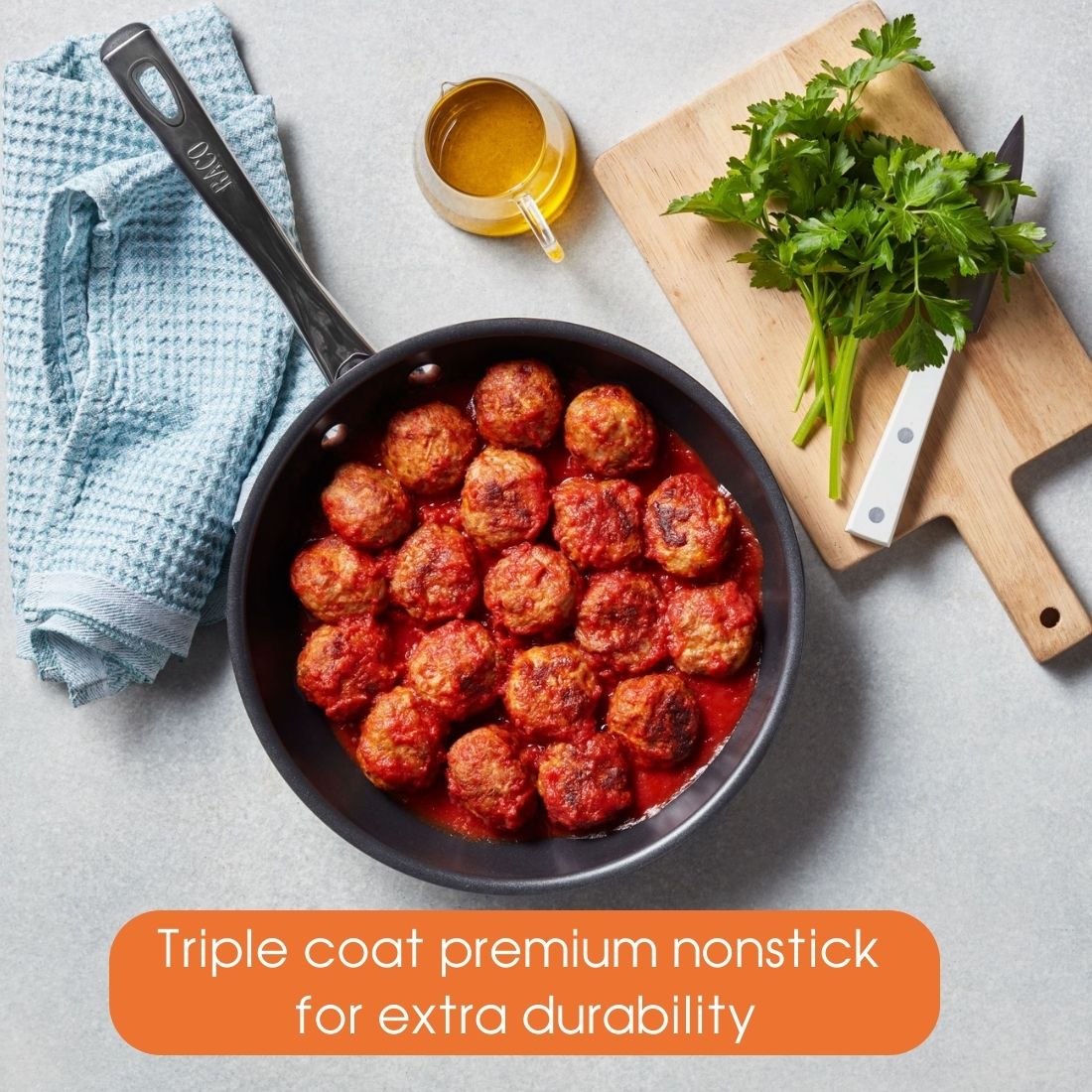 Raco Contemporary - 14cm/0.9L Milkpan Cookware Raco