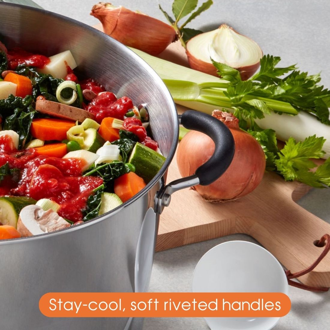 Raco Contemporary - 30cm/15.1L Stockpot Cookware Raco