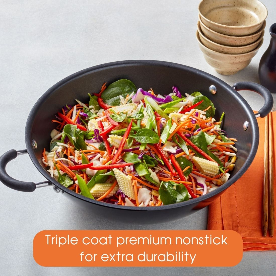 Raco Contemporary - 36cm Wok Cookware Raco