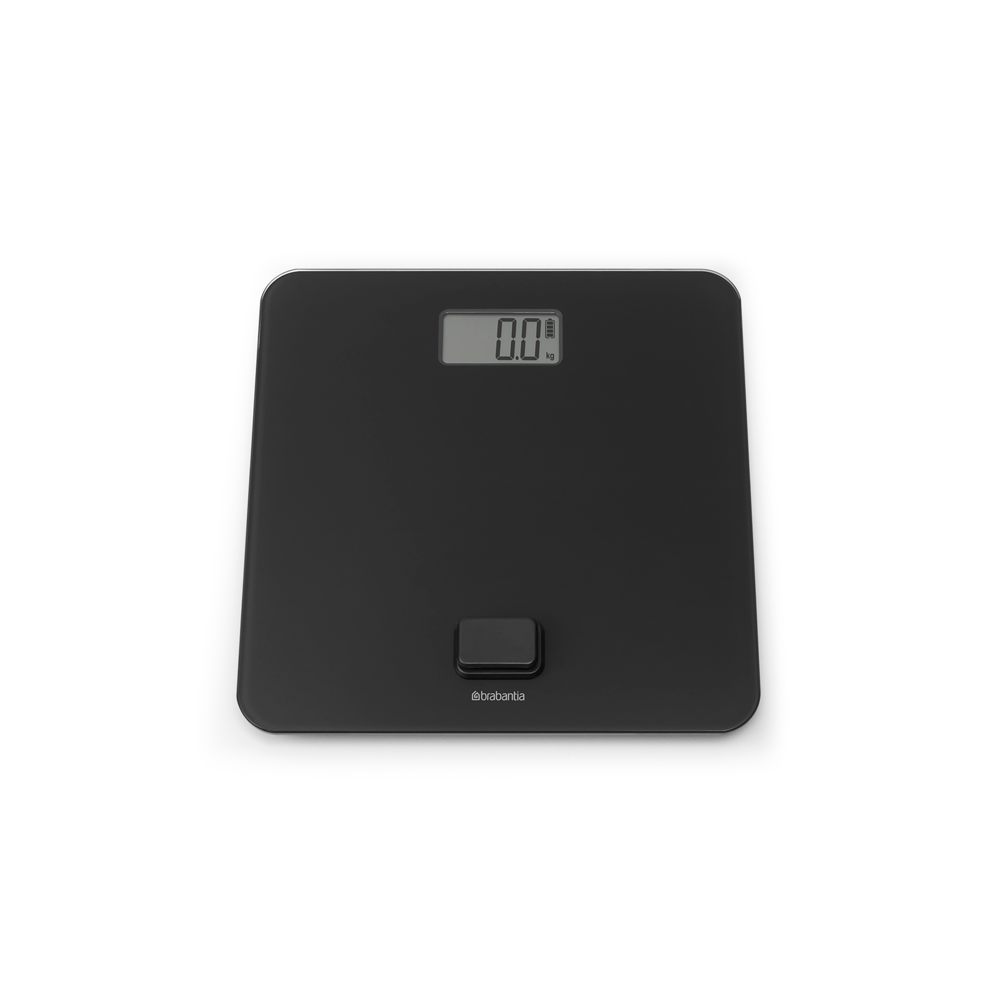 Brabantia ReNew Battery Free Bathroom Scale - Dark Grey