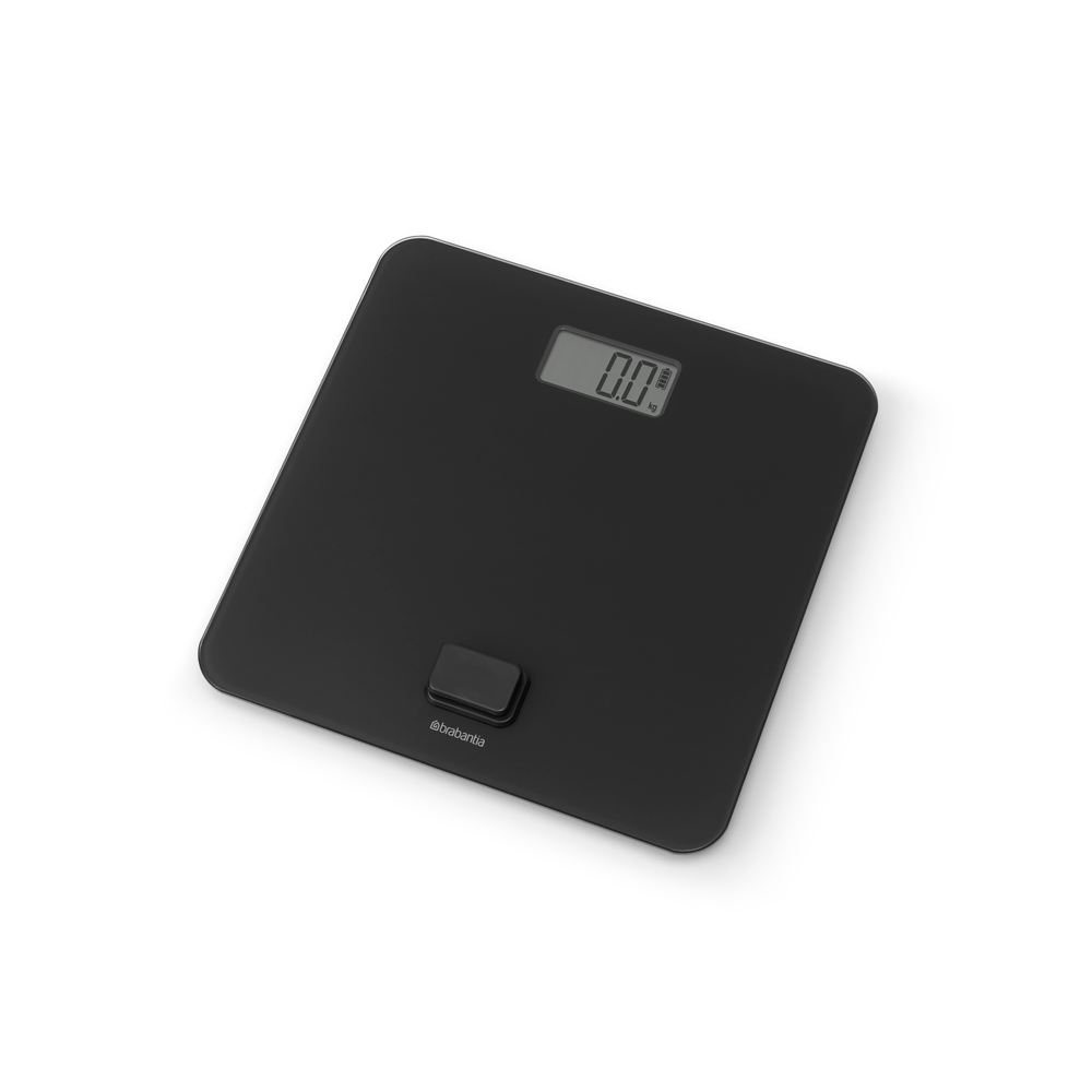 Brabantia ReNew Battery Free Bathroom Scale - Dark Grey
