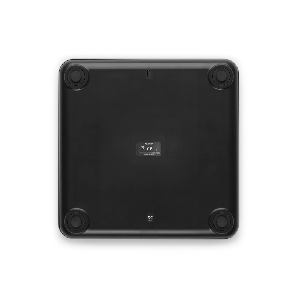 Brabantia ReNew Battery Free Bathroom Scale - Dark Grey