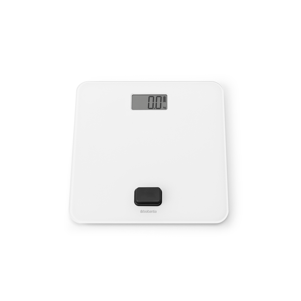 Brabantia ReNew Battery Free Bathroom Scale - White