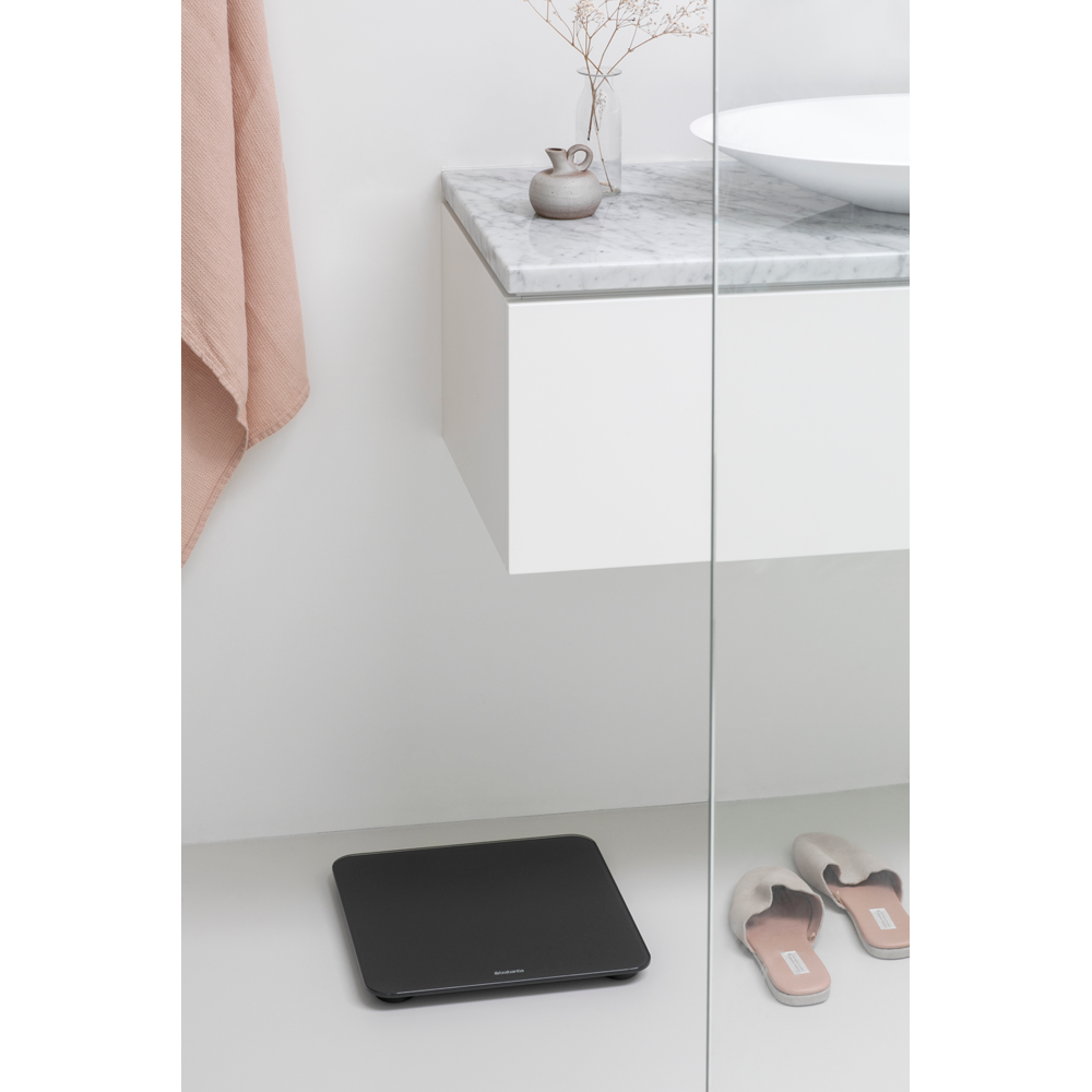 Brabantia ReNew Digital Bathroom Scales - Dark Grey