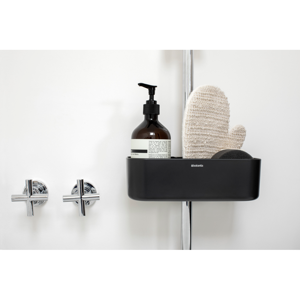 Brabantia ReNew Shower Caddy - Dark Grey