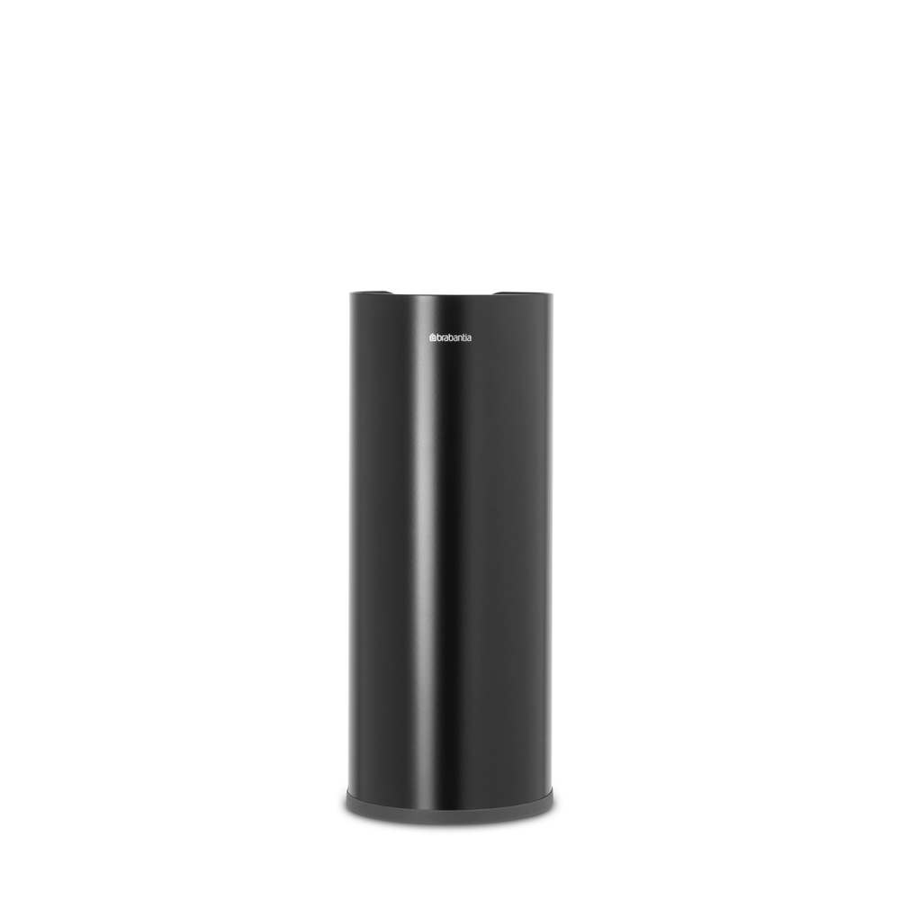 Brabantia ReNew Toilet Roll Dispenser - Matt Black
