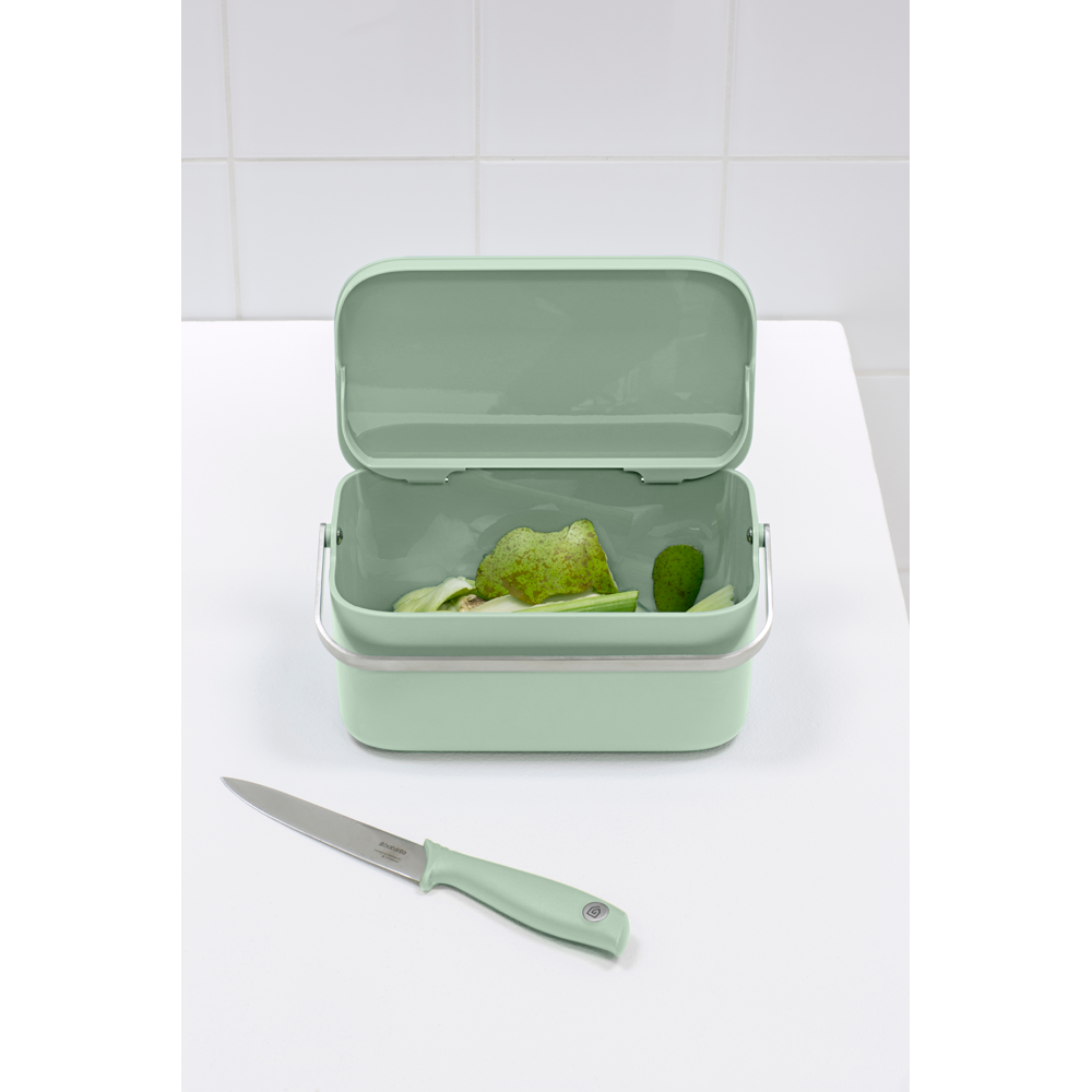 Brabantia Food Waste Caddy - 1.8L Jade Green