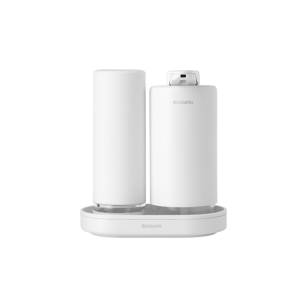 Brabantia SinkStyle Soap Dispenser Set - 200ml Mineral Fresh White
