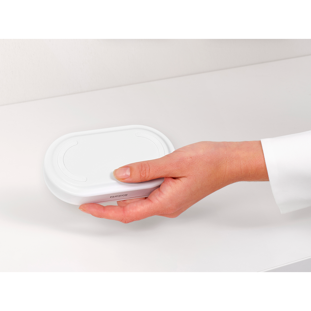 Brabantia SinkStyle Soap Dispenser Set - 200ml Mineral Fresh White