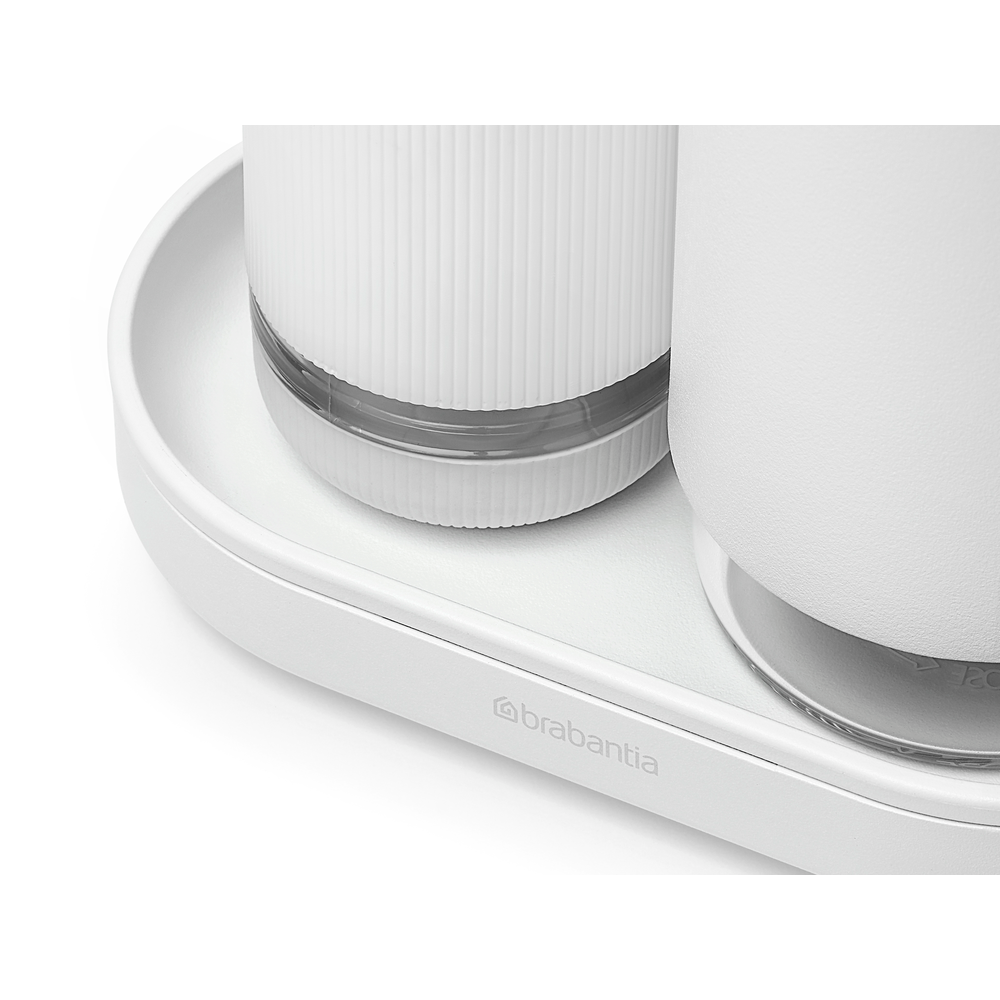 Brabantia SinkStyle Soap Dispenser Set - 200ml Mineral Fresh White