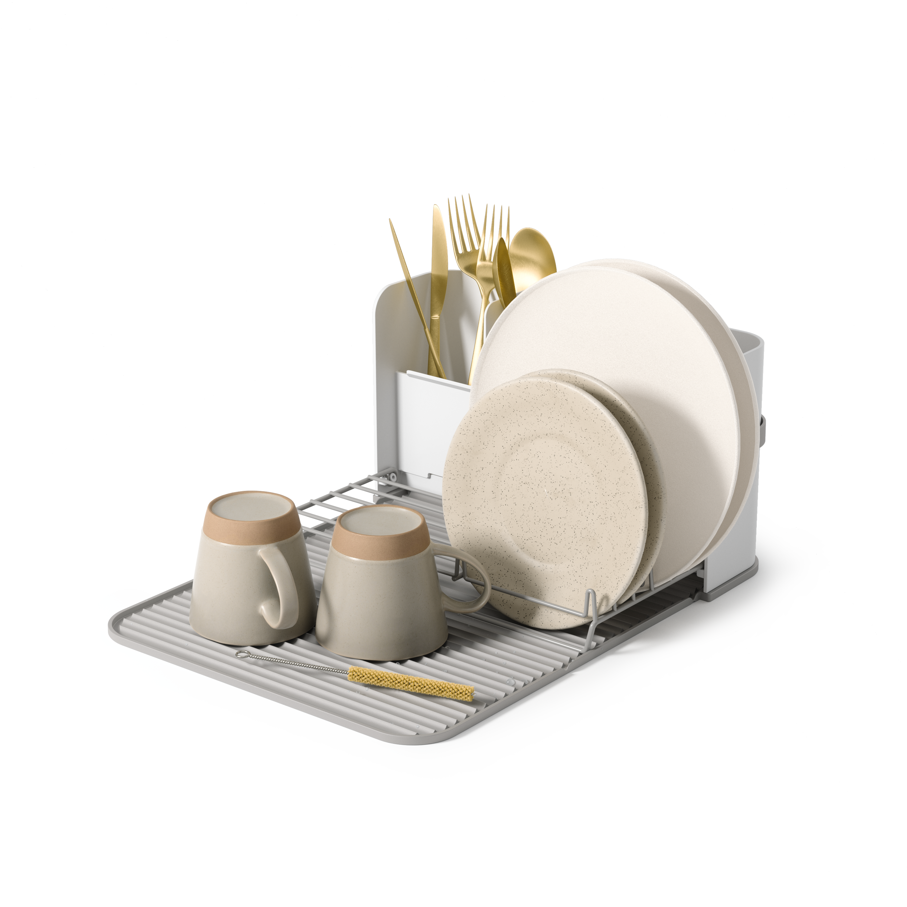 Sling Folding Dishrack - White Dish Rack UMBRA