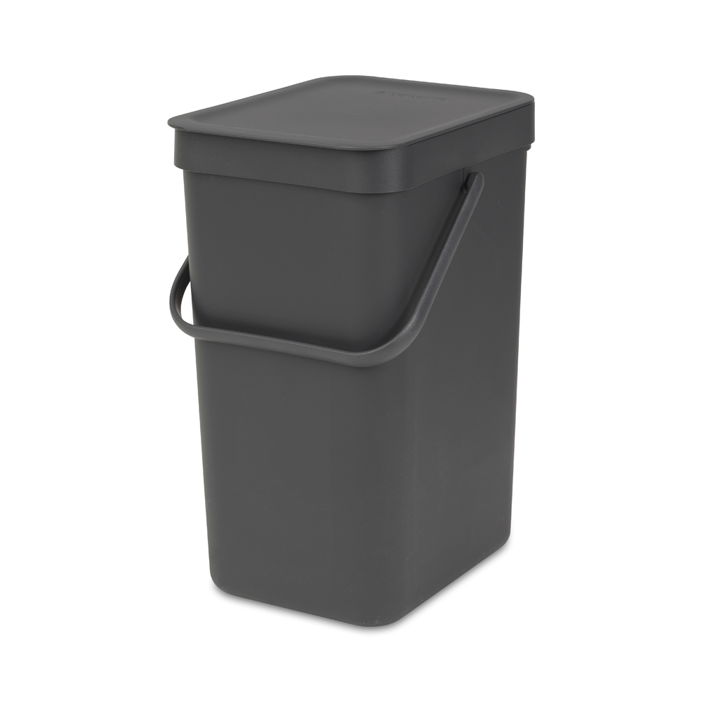 Brabantia Sort & Go Waste Bin - 12L Grey