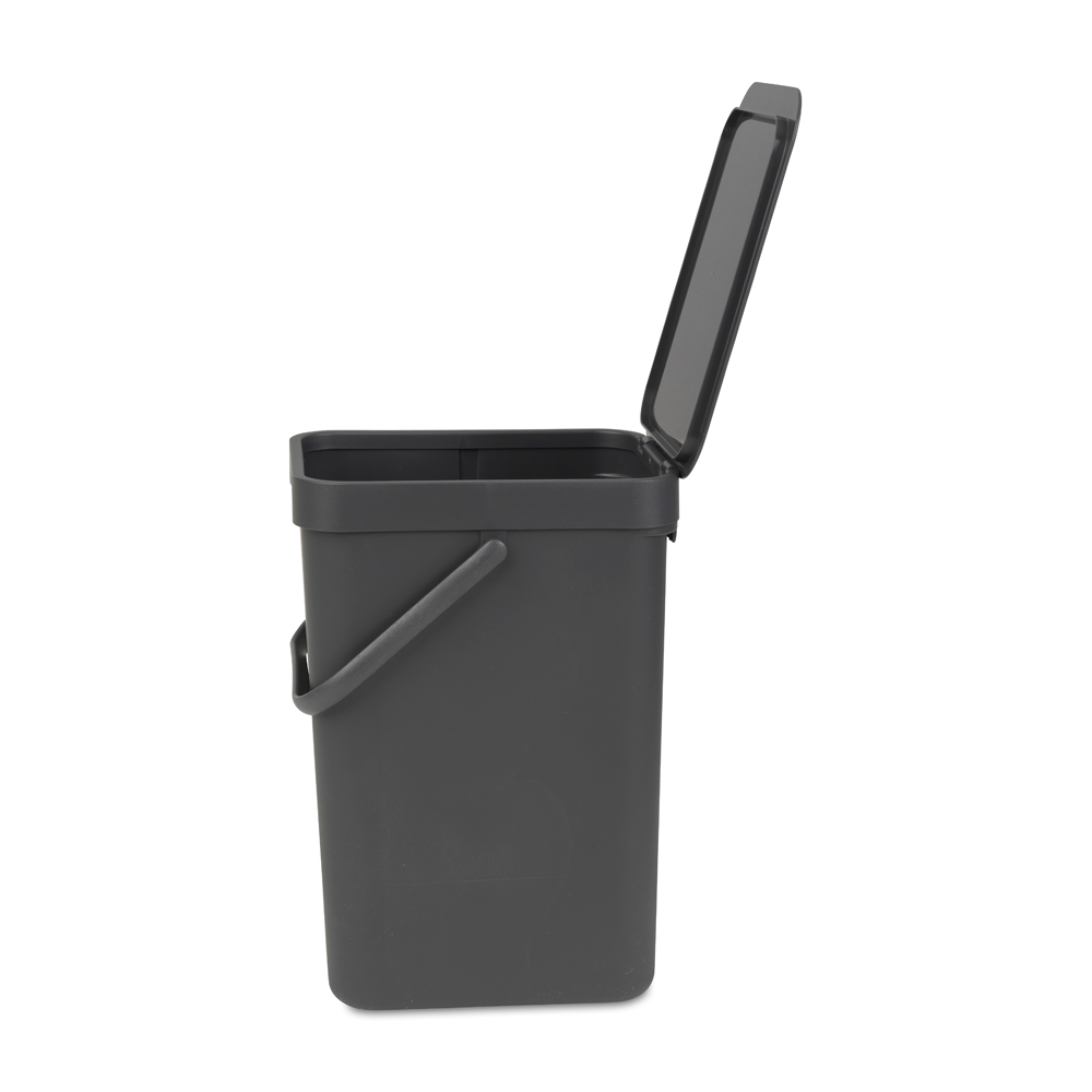 Brabantia Sort & Go Waste Bin - 12L Grey