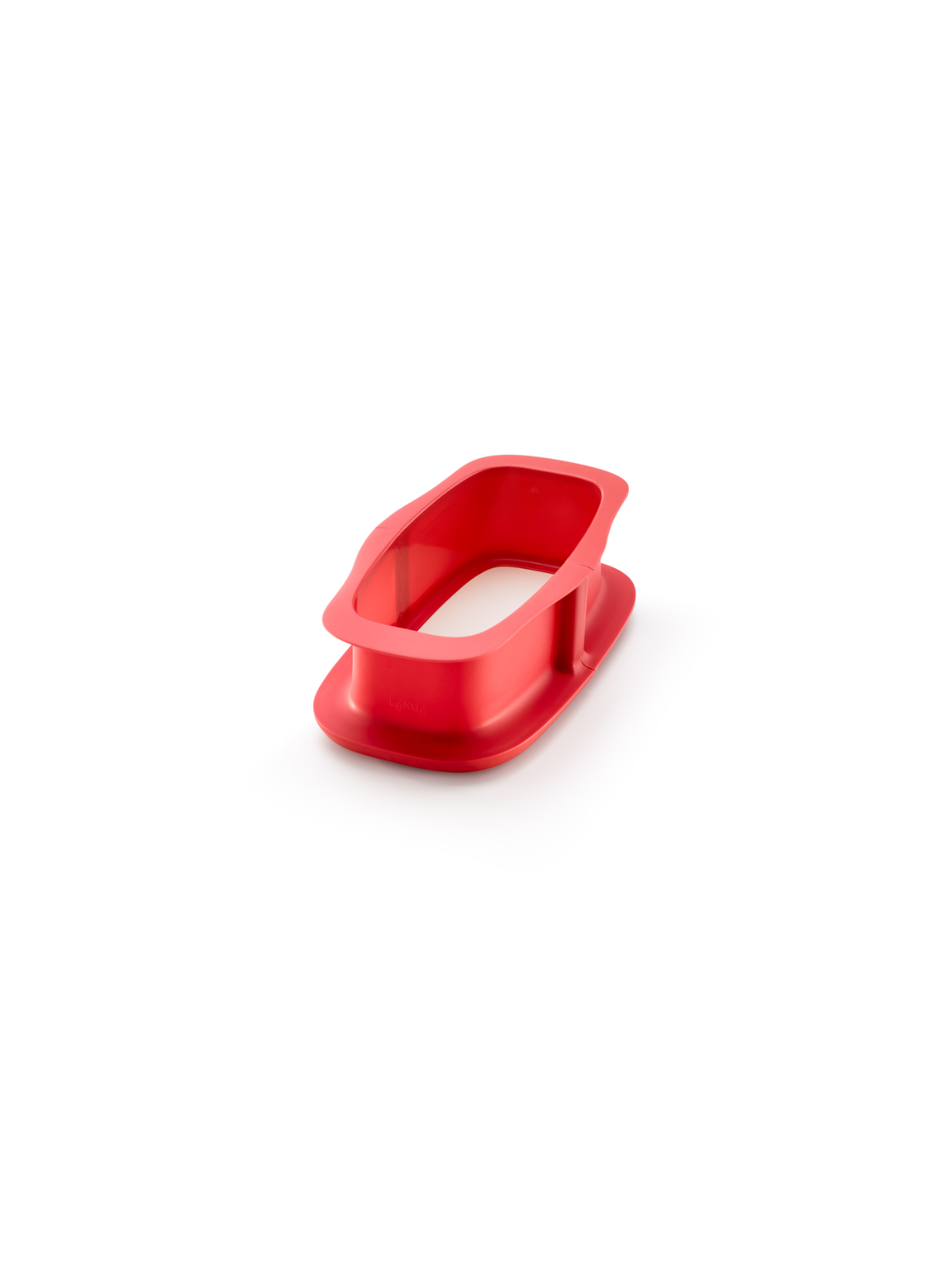 Lekue Loaf Mould with Plate 24cm - Red