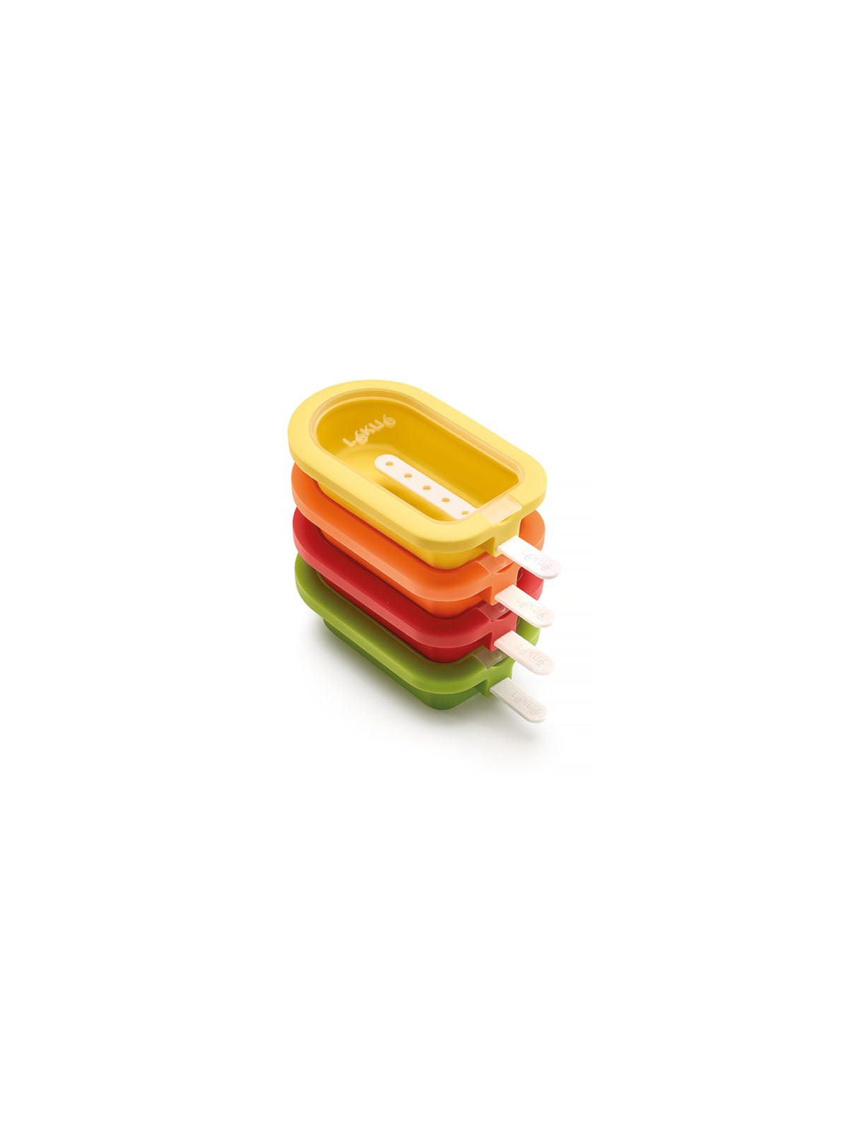 Stackable Big Ice Lolly Moulds, Set of 4