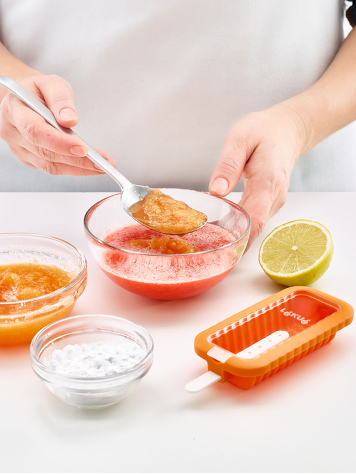 Iconic Ice Lolly Moulds, Set of 4