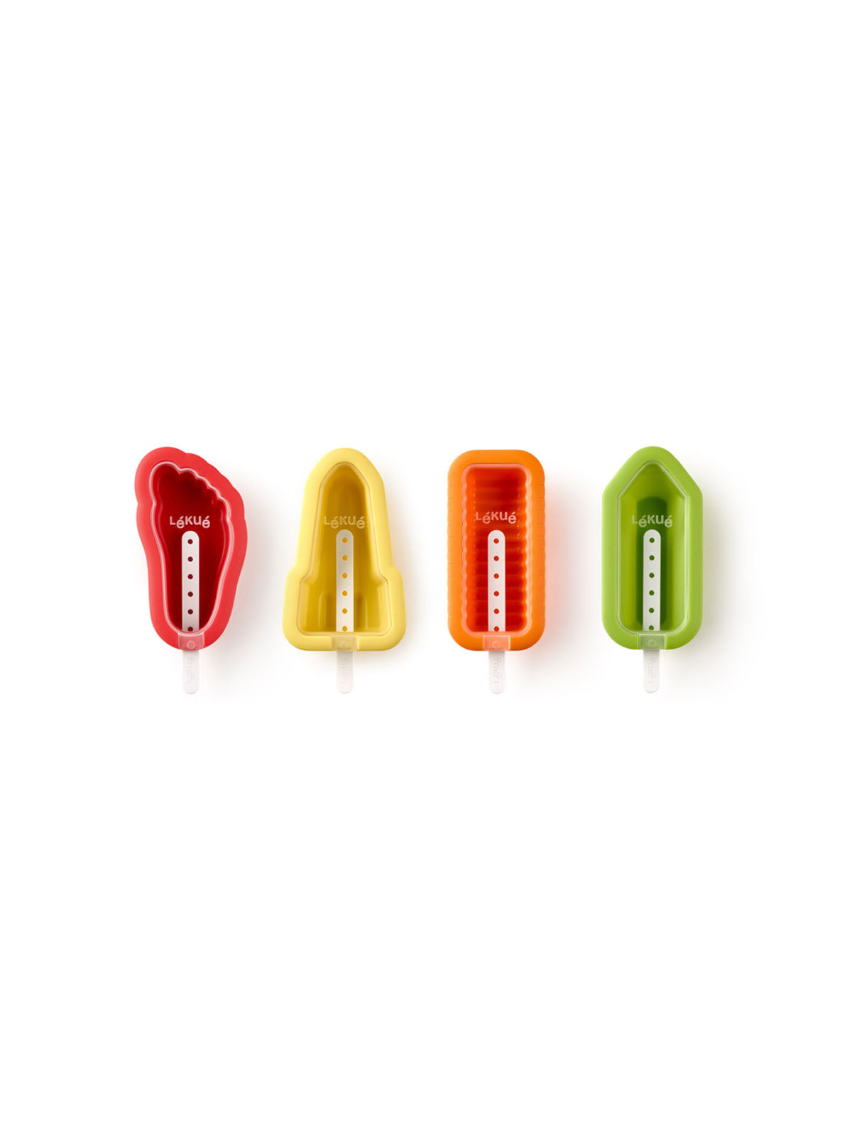 Iconic Ice Lolly Moulds, Set of 4