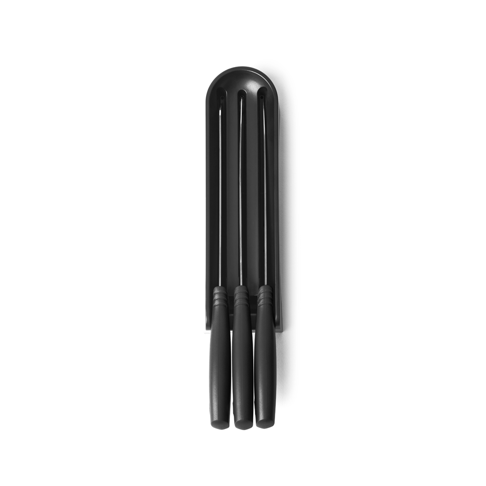 Drawer Knife Block plus Knives - Dark Grey
