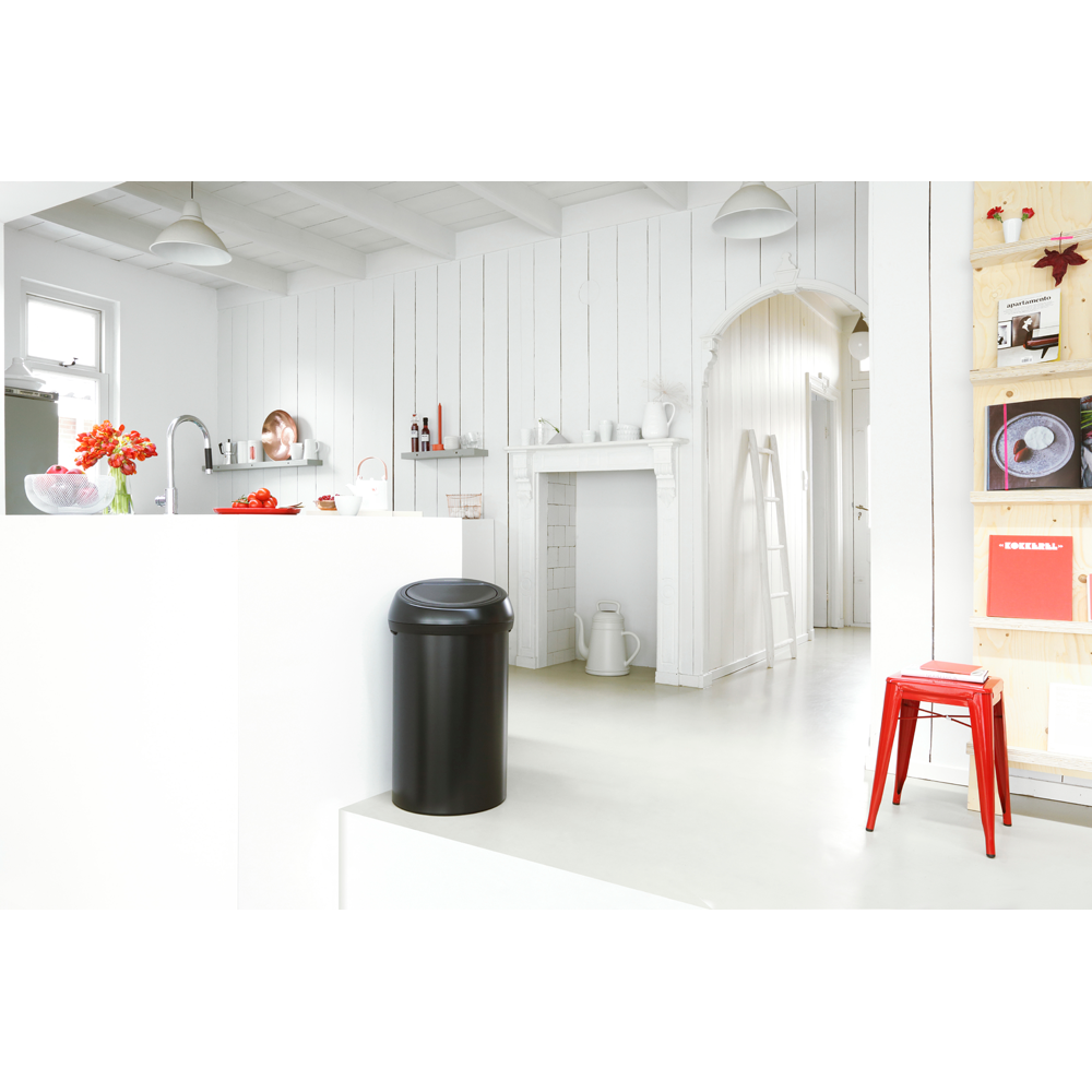 Brabantia Touch Bin - 60L Matt Black