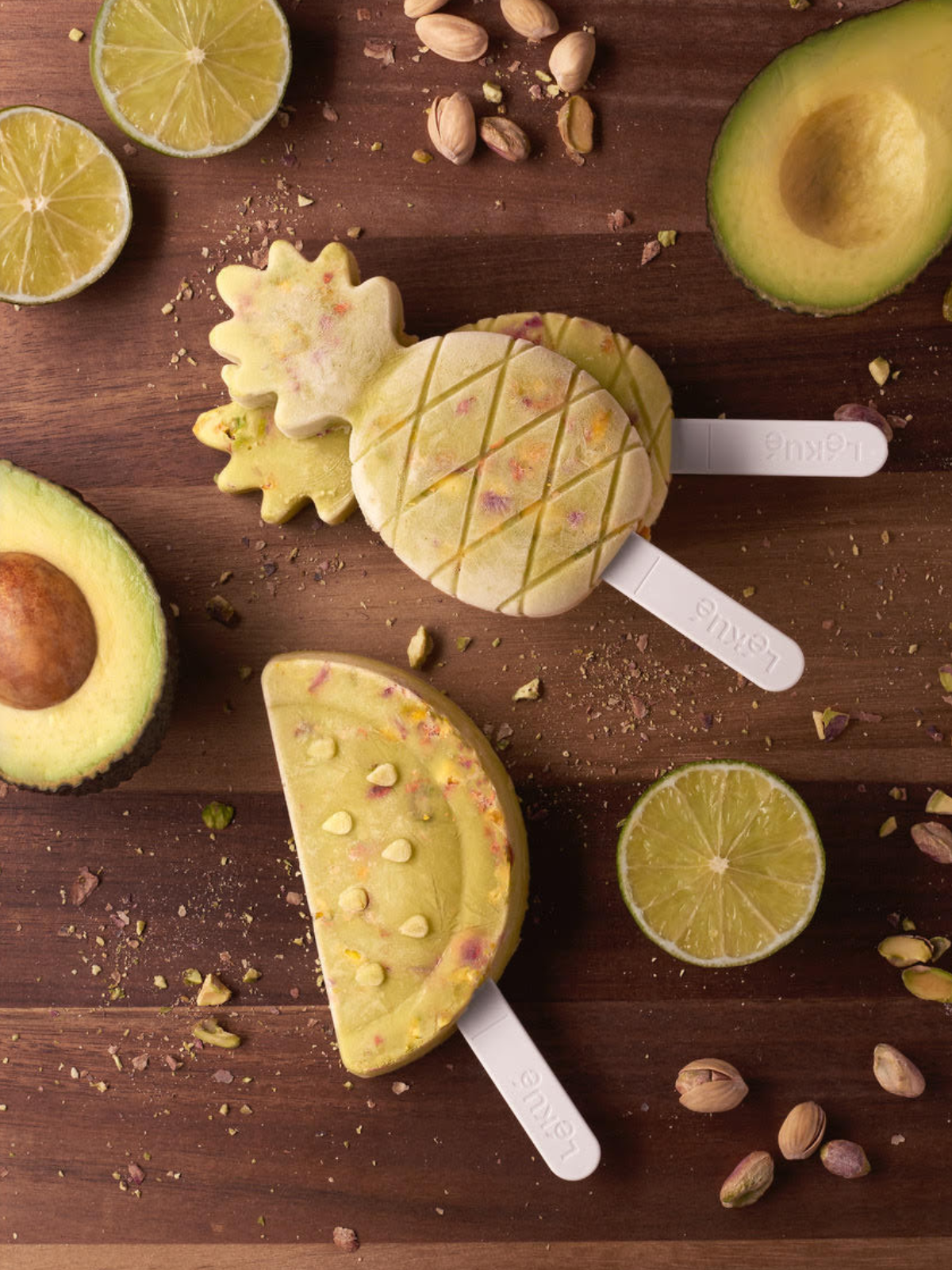 Lekue Ice Cream Molds - Tropical Fruits
